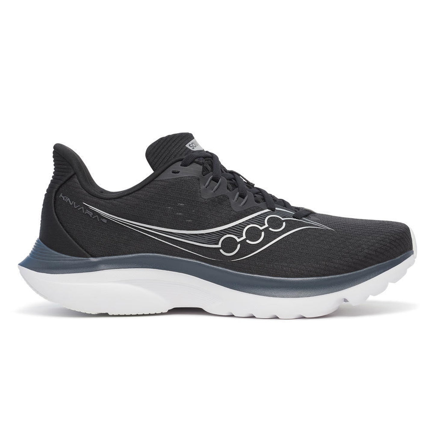 Saucony Kinvara 16 Neutral sko Herrer-sort, hvid