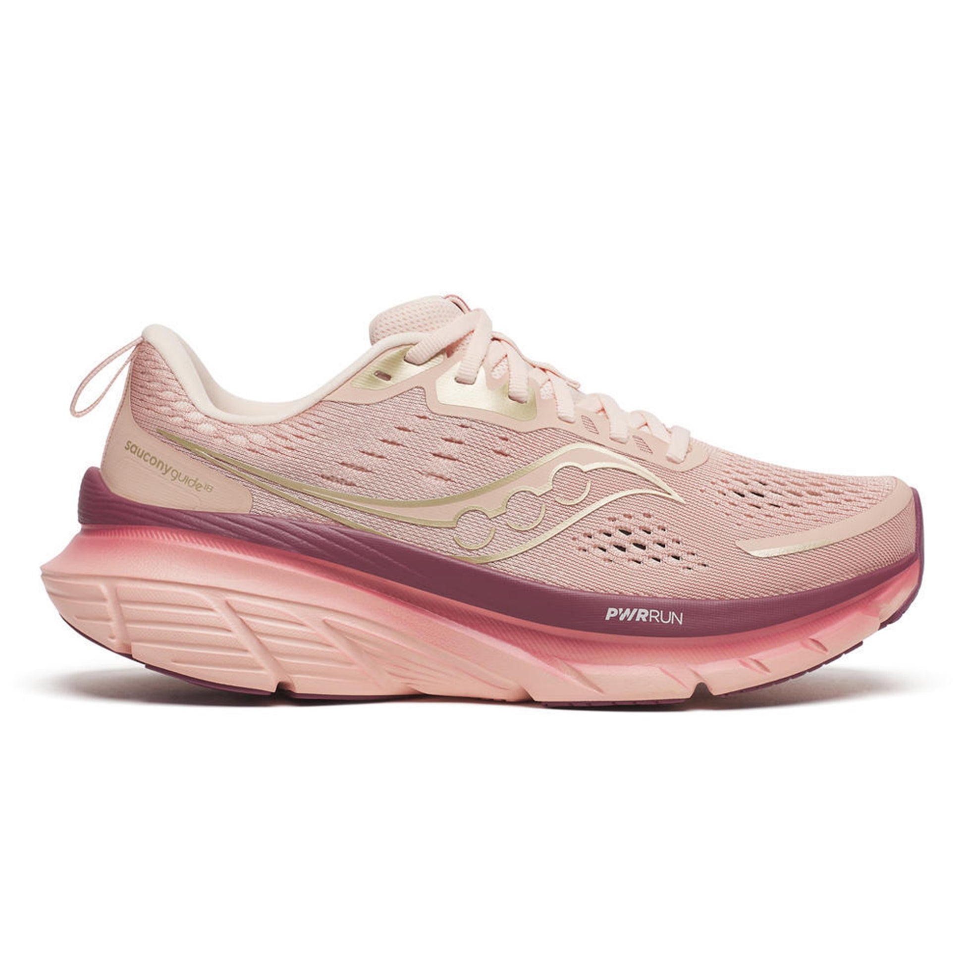 Saucony Guide 18 Støttesko Damer-Rosa