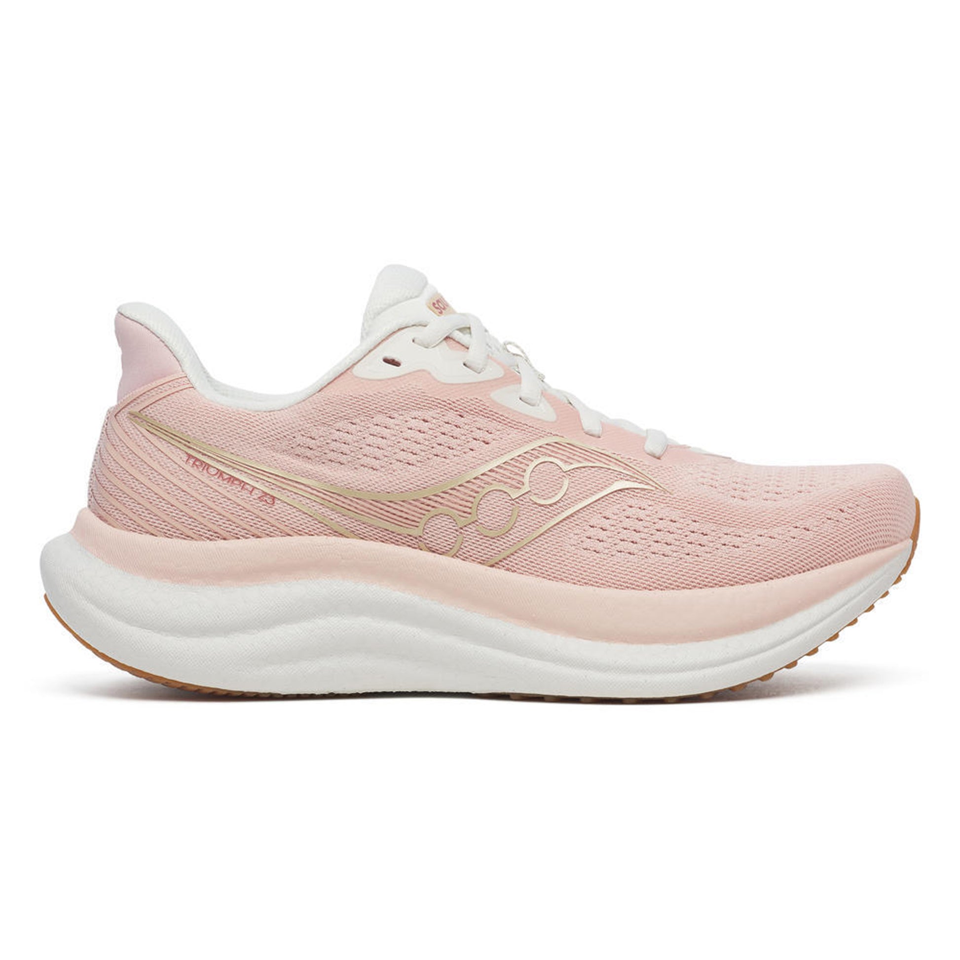 Saucony Triumph 23 Neutral sko Damer - lyserød, creme