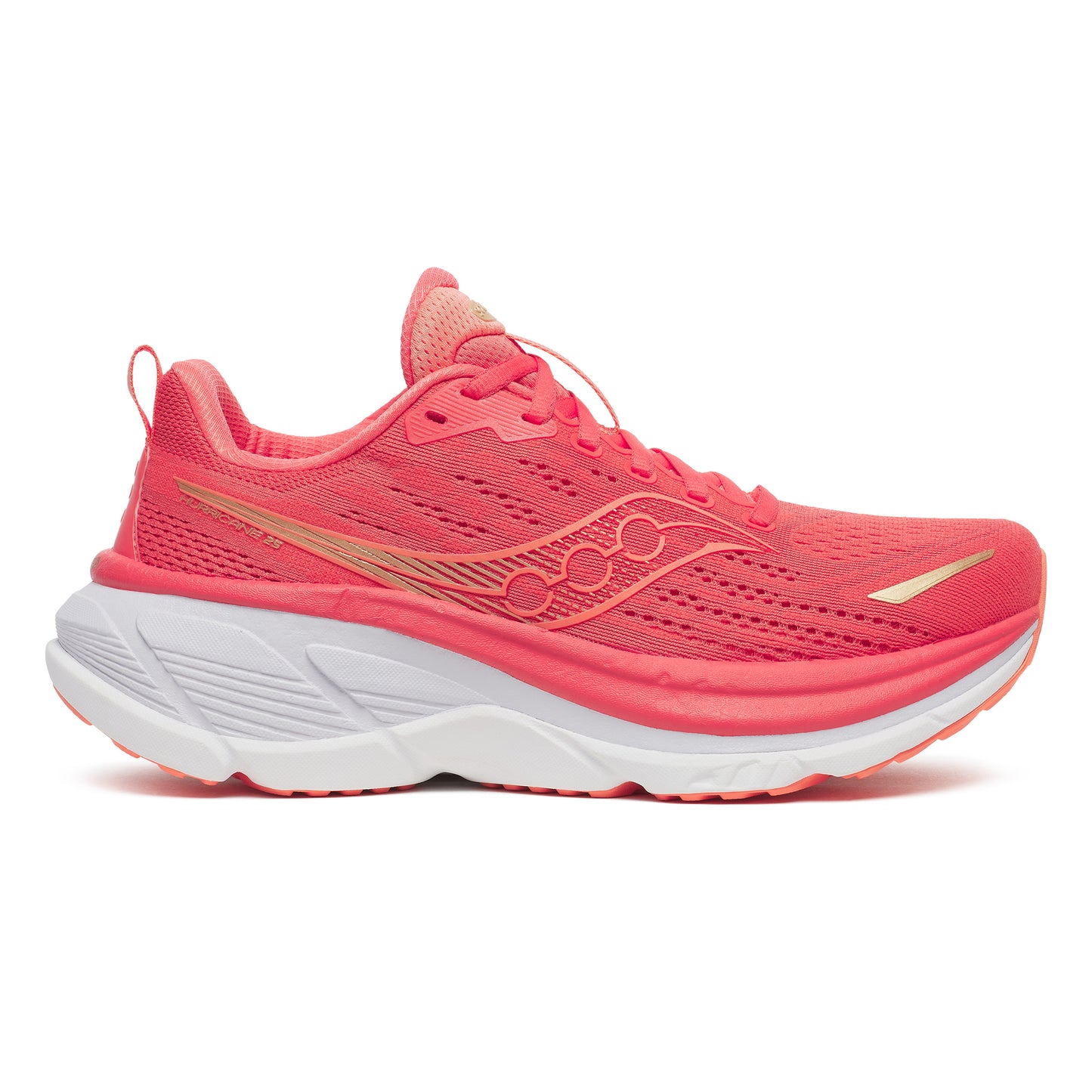 Saucony Hurricane 25 Støttesko Damer-koral, lilla