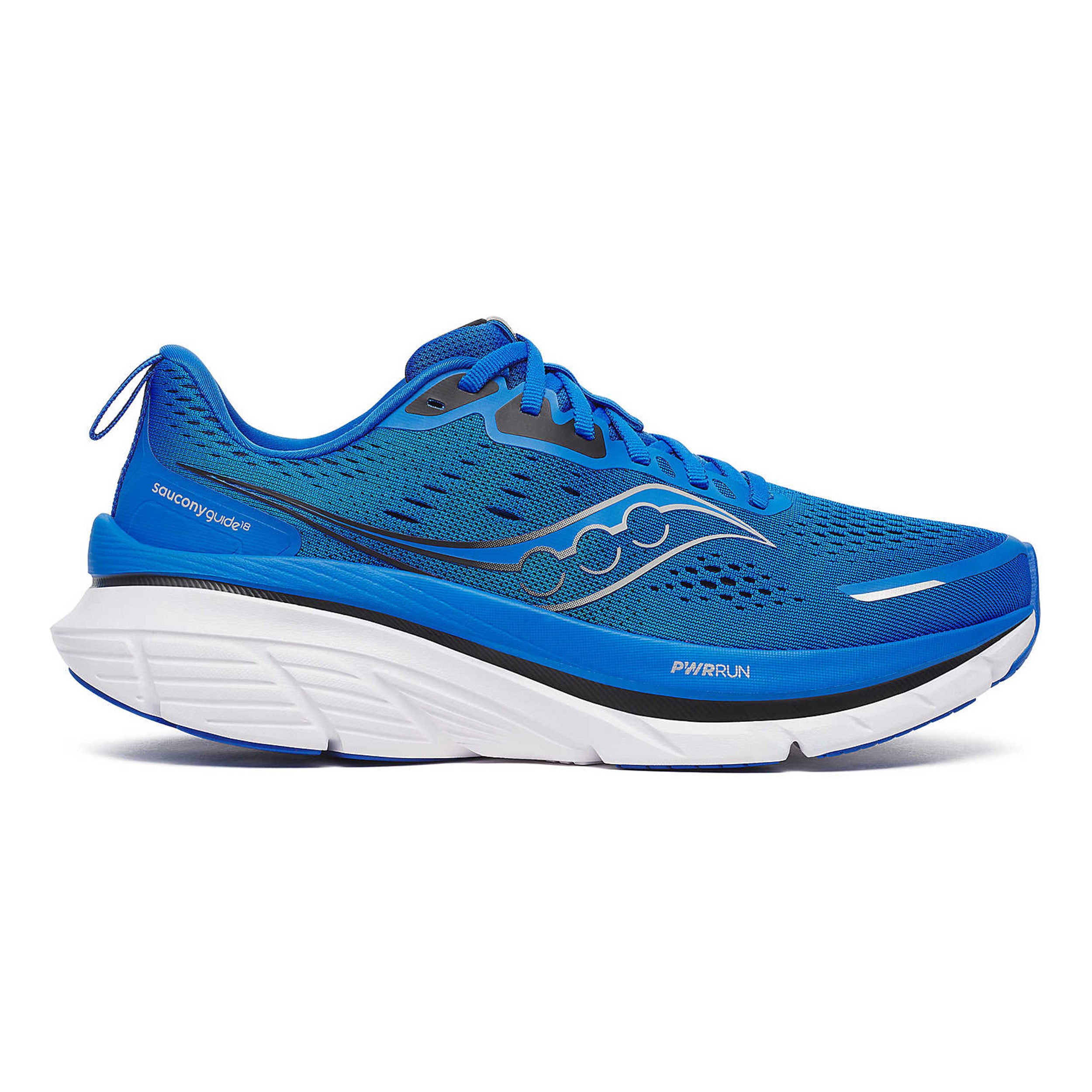 Saucony Guide 18 Støttesko Herrer - blå, sort