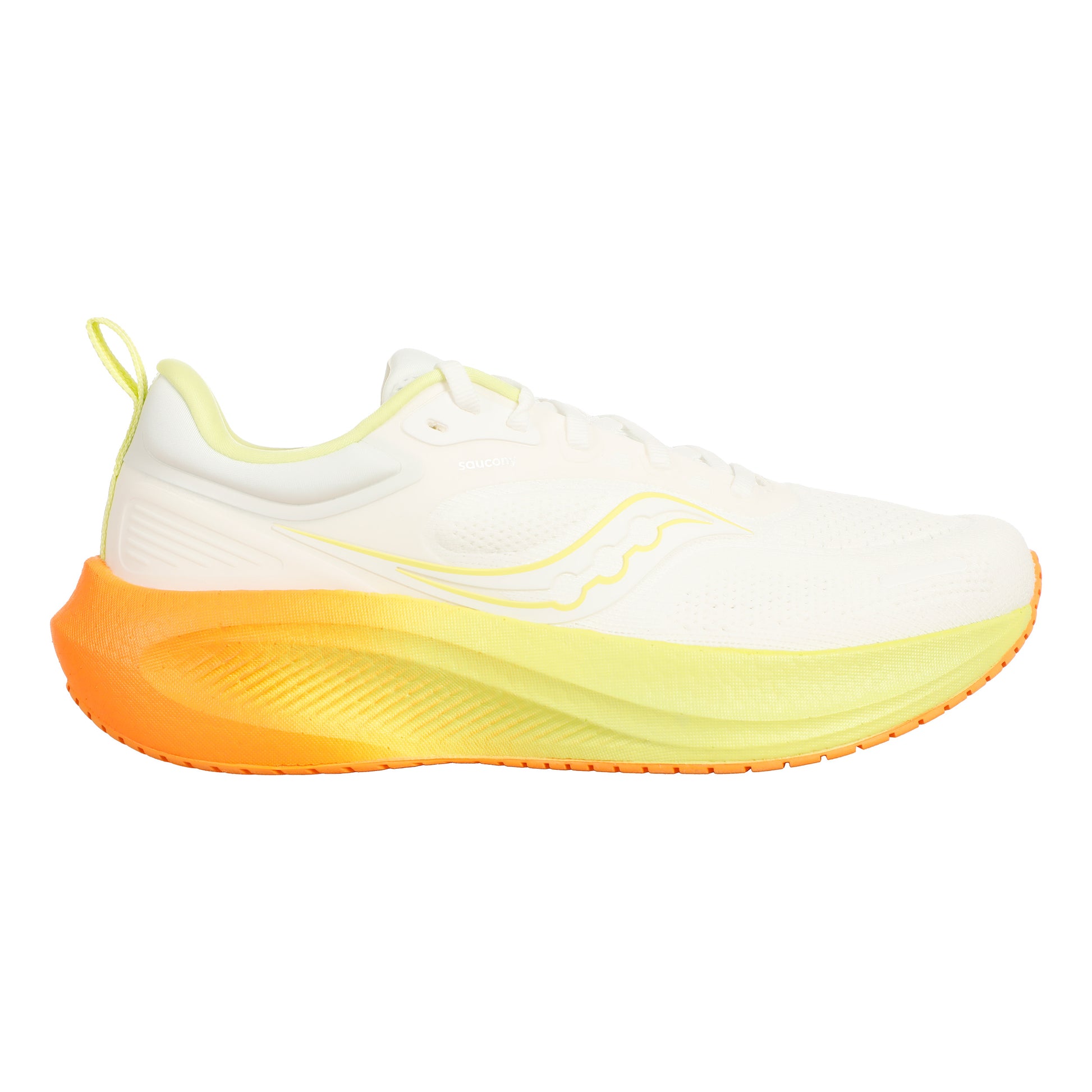 Saucony Surge 3 Neutral Sko Herrer-Hvid,Citrongul
