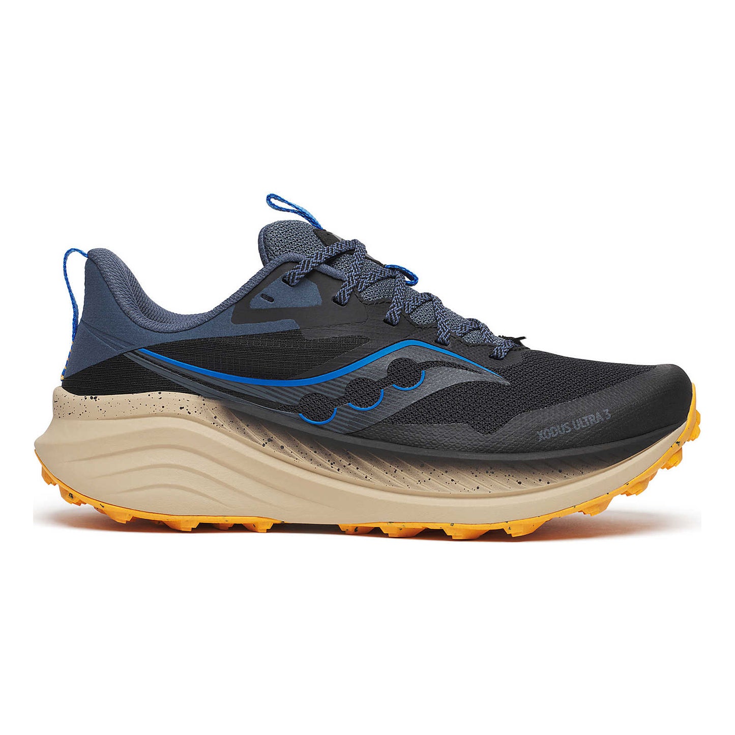Saucony Xodus Ultra 3 Trailsko Herrer - sort, creme