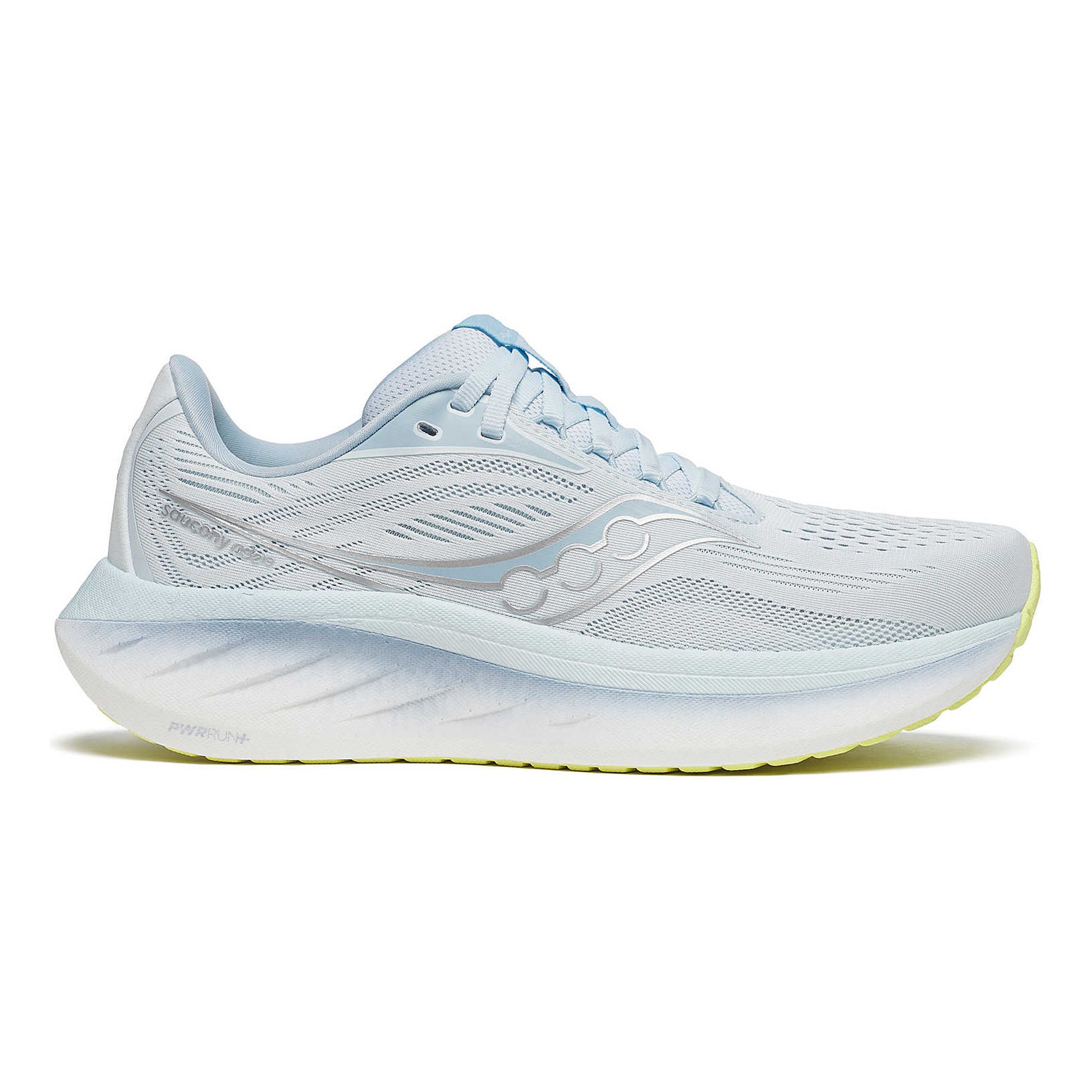 Saucony Ride 18 Neutral sko Damer - lyseblå, grå