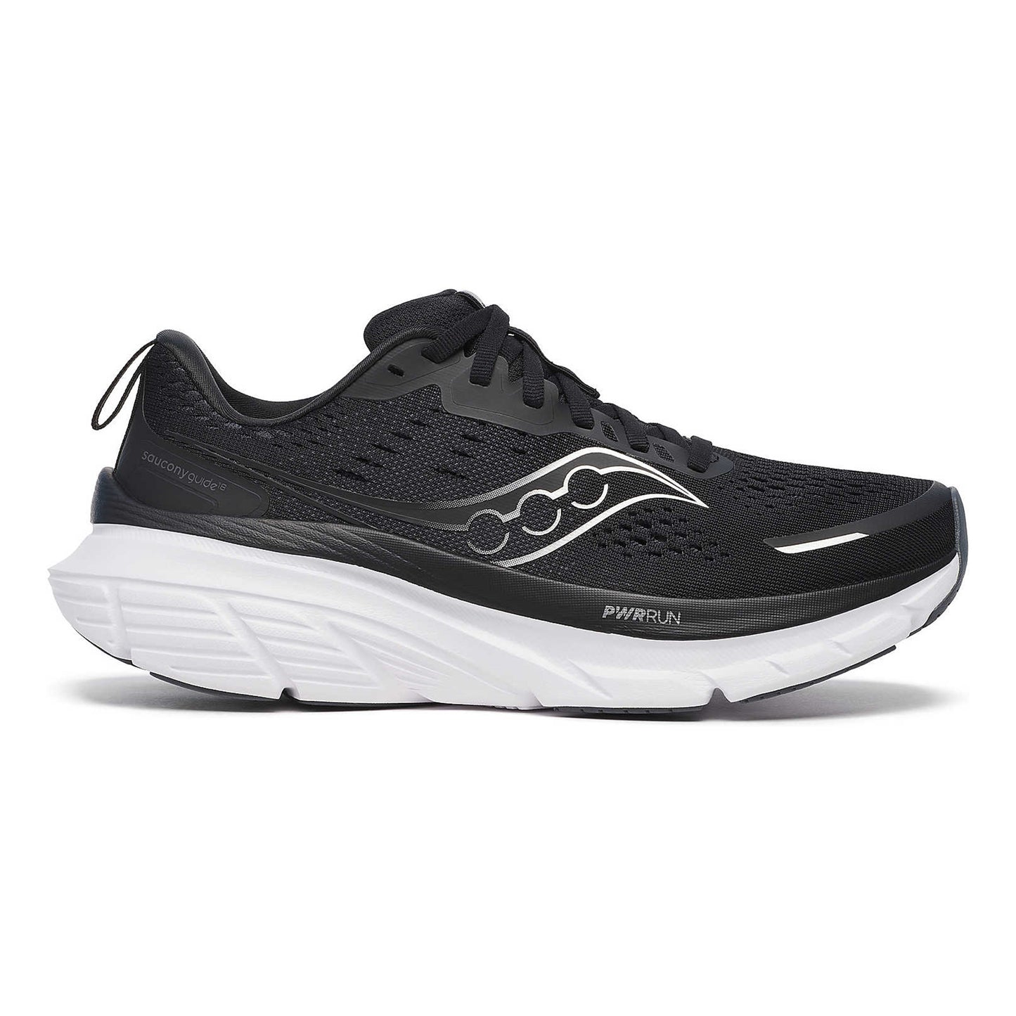 Saucony Guide 18 Støttesko Damer-Sort,Hvid