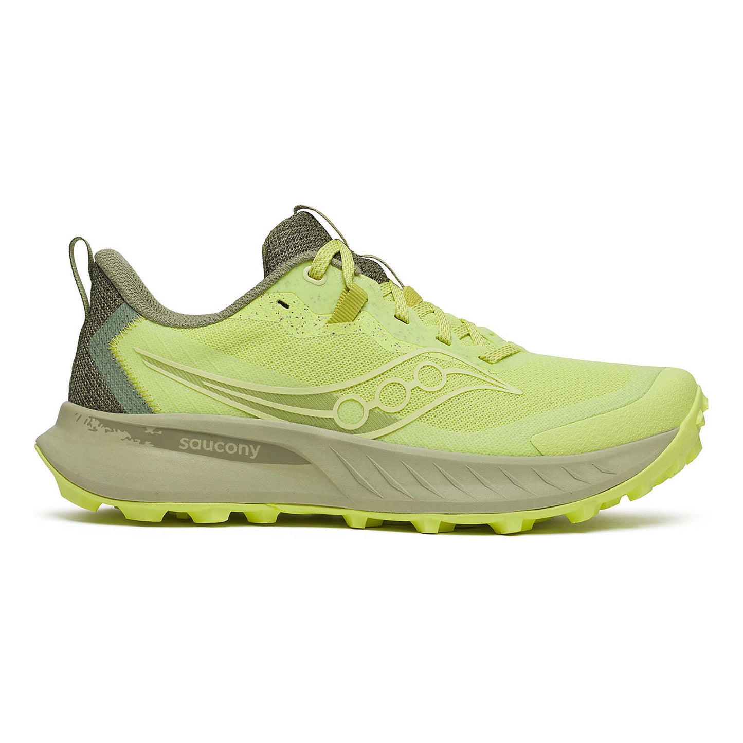 Saucony Peregrine 15 Trailsko Damer-Gul,Grøn