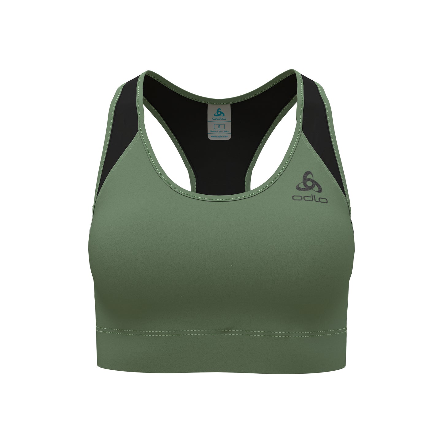 Odlo Essential Mesh Sports-BH Damer - oliven,