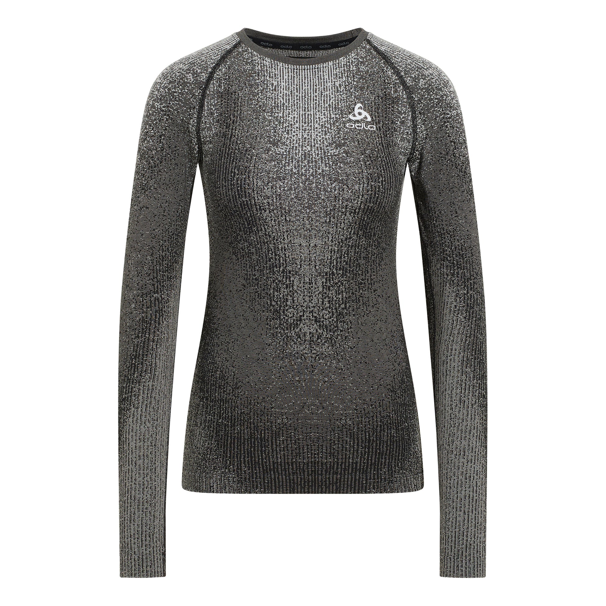 Odlo Blackcomb Eco Big Logo Top Crew Neck Vest Damer-Sort