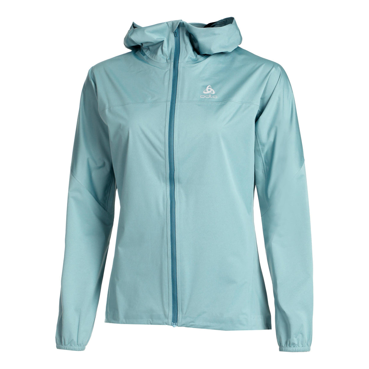 Odlo X-Alp Waterproof  Løbejakke Damer - blå-grå