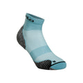 Ceramicool Run Quarter Løbesokker Unisex - blå-grå,