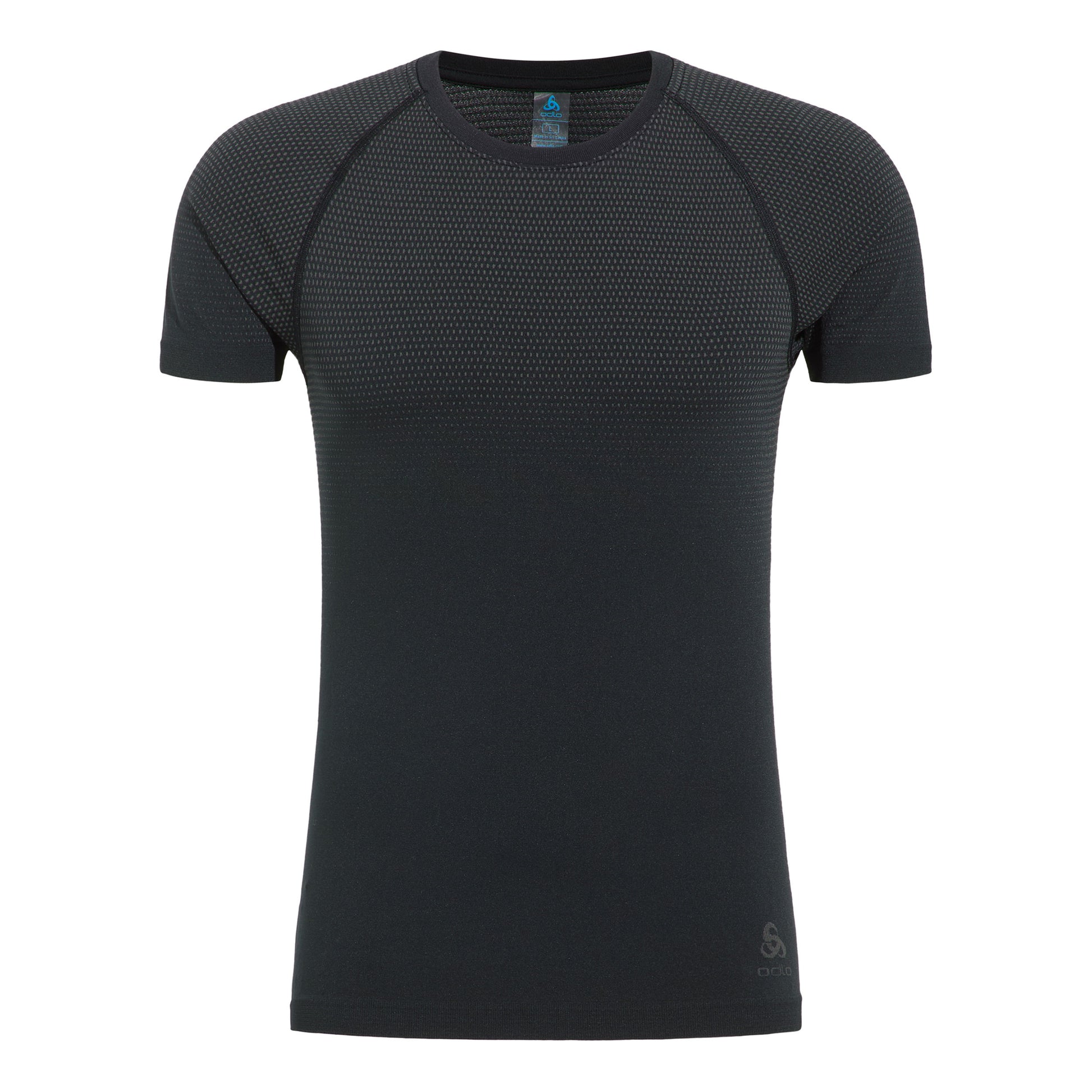 Odlo Performance Light Crew Neck Løbetrøje Herrer-Sort