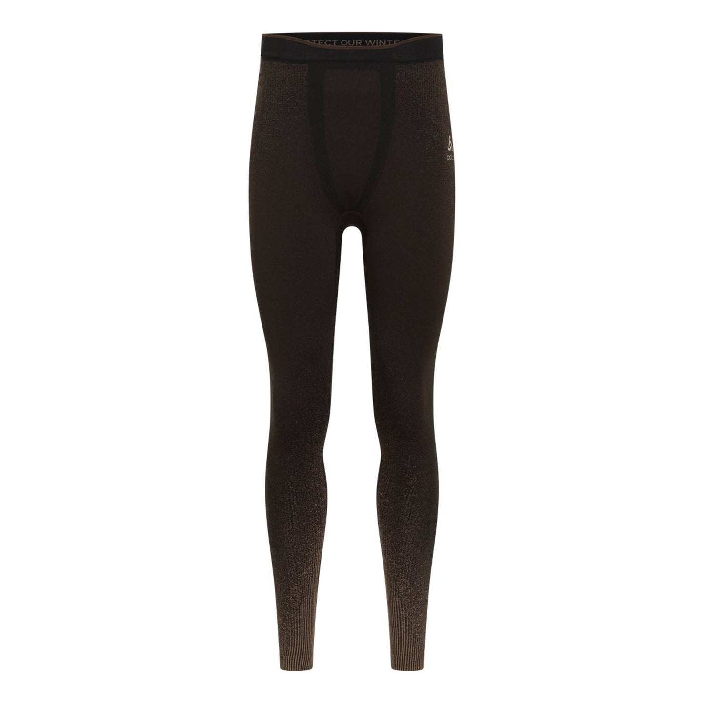 Odlo Performance Warm Blackcomb Stramme Løbebukser Herrer-Brun