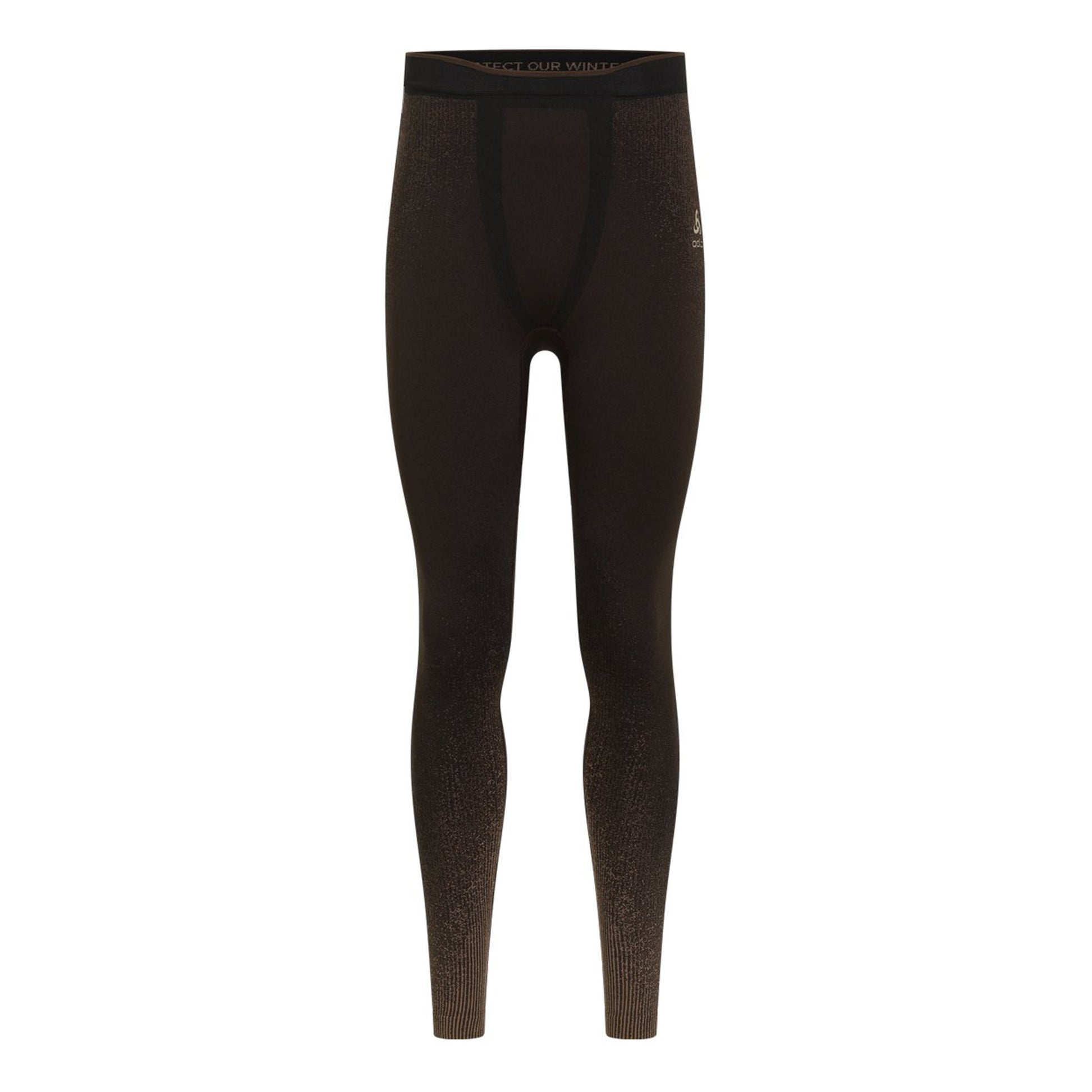 Odlo Performance Warm Blackcomb Stramme Løbebukser Herrer-Brun