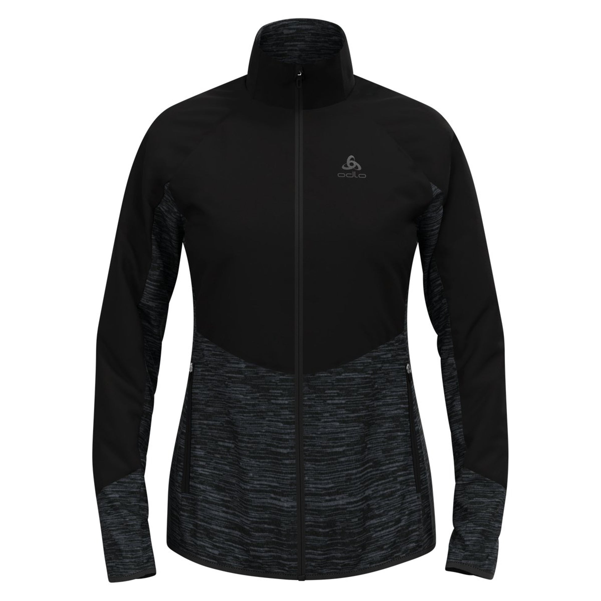 Odlo Essential Insulator Hybrid Løbejakke Damer - sort,