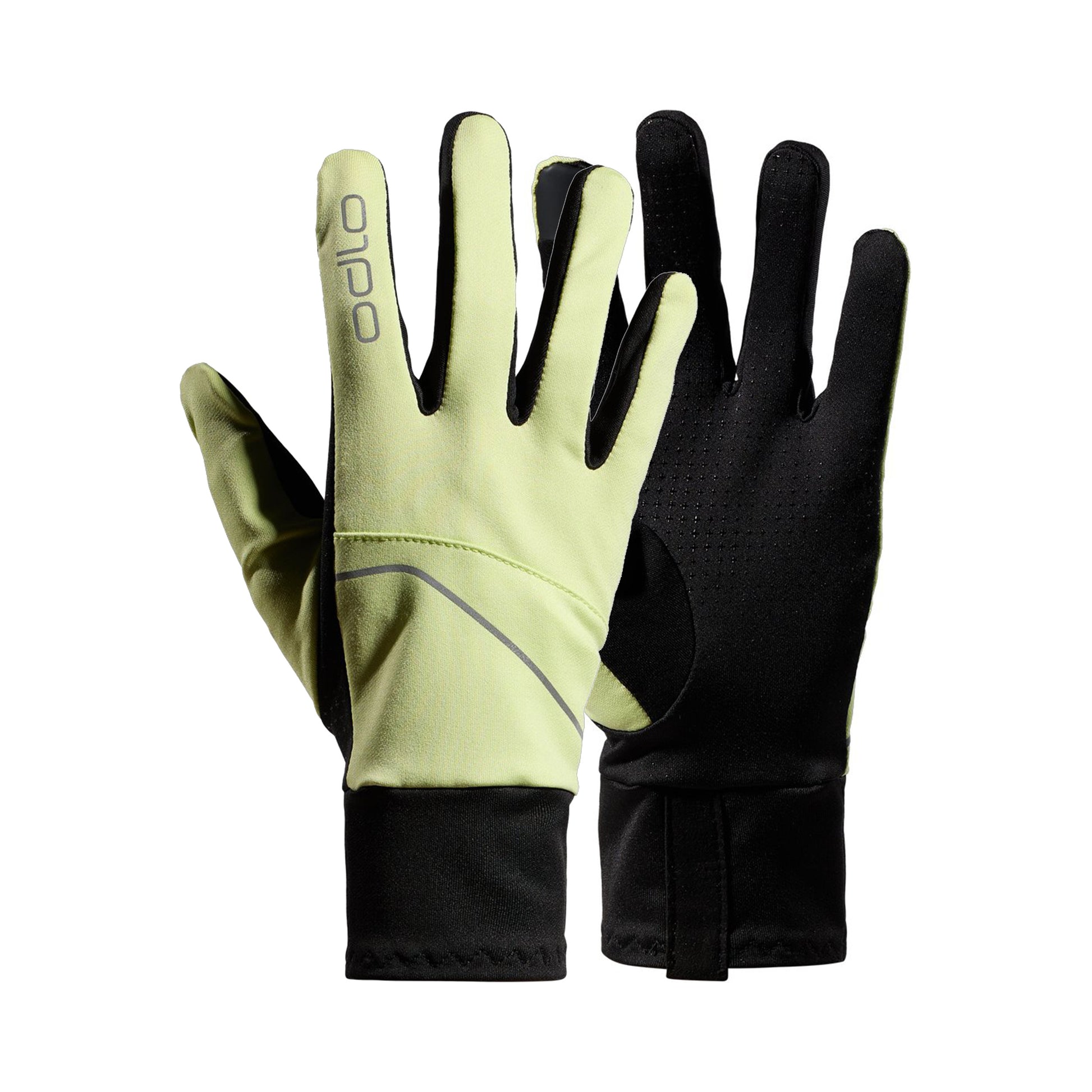 Odlo Intensity Safety Light Løbehandsker-Lime