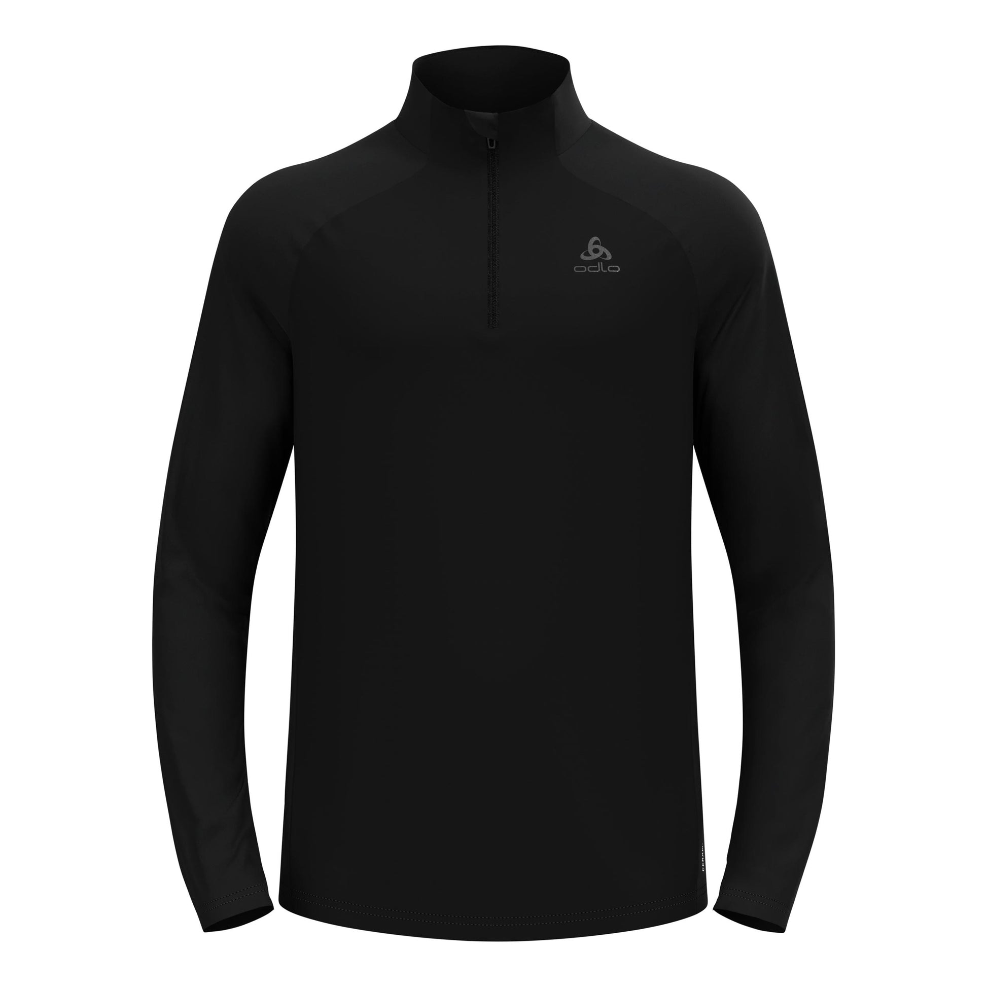Odlo Essential Ceramiwarm Mid Layer 1/2 Zip Løbetrøje Herrer - sort
