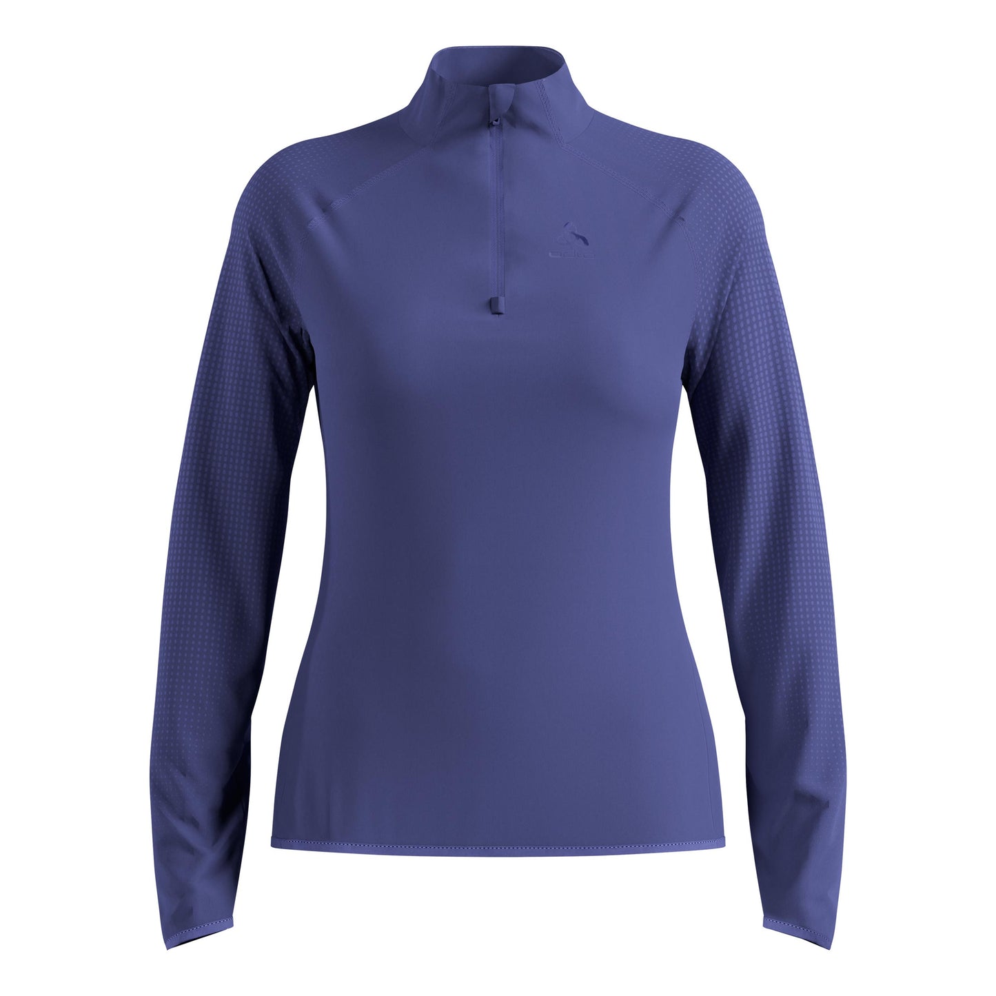 Odlo Zeroweight Warm Mid Layer 1/2 Zip Løbetrøje Damer - blå