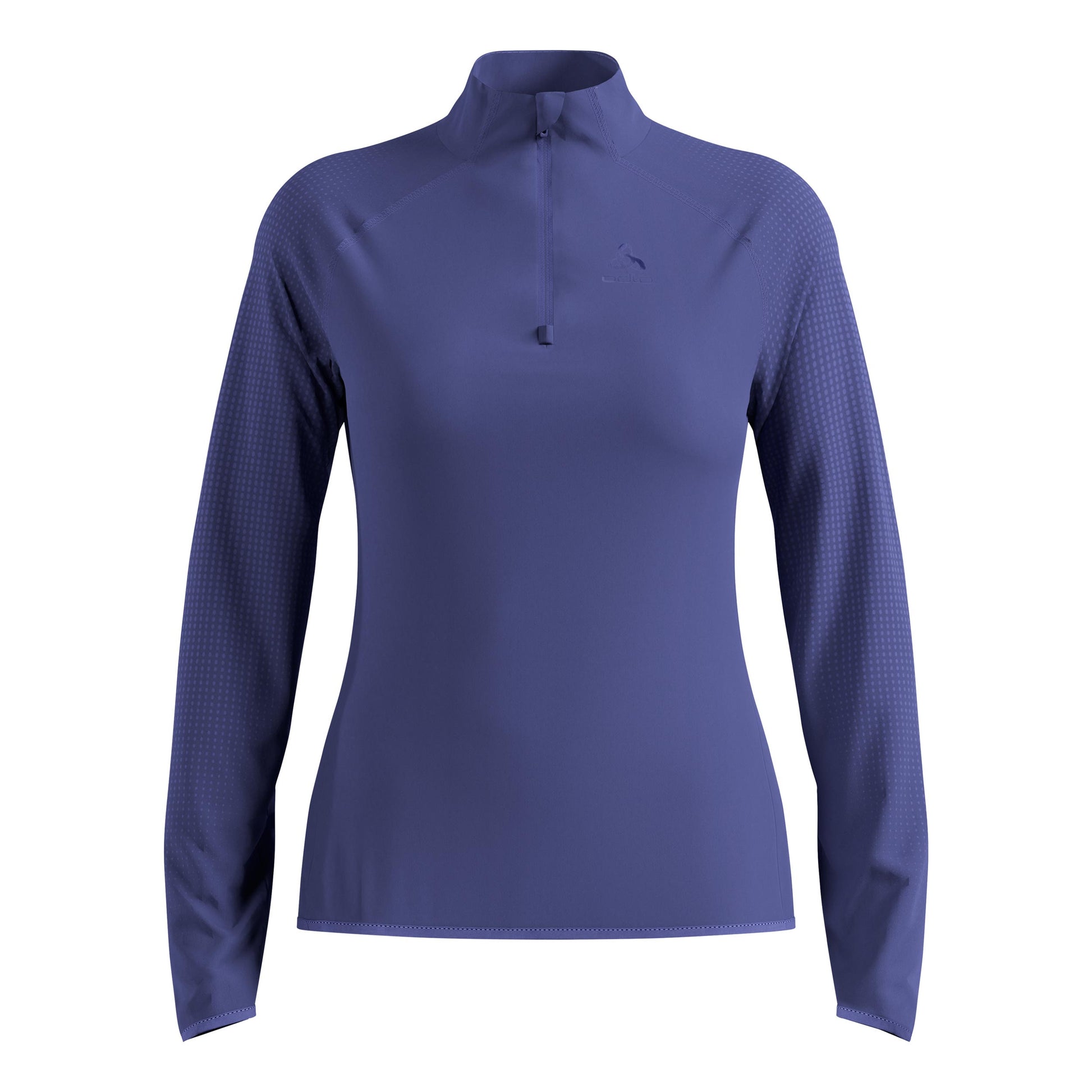 Odlo Zeroweight Warm Mid Layer 1/2 Zip Løbetrøje Damer - blå