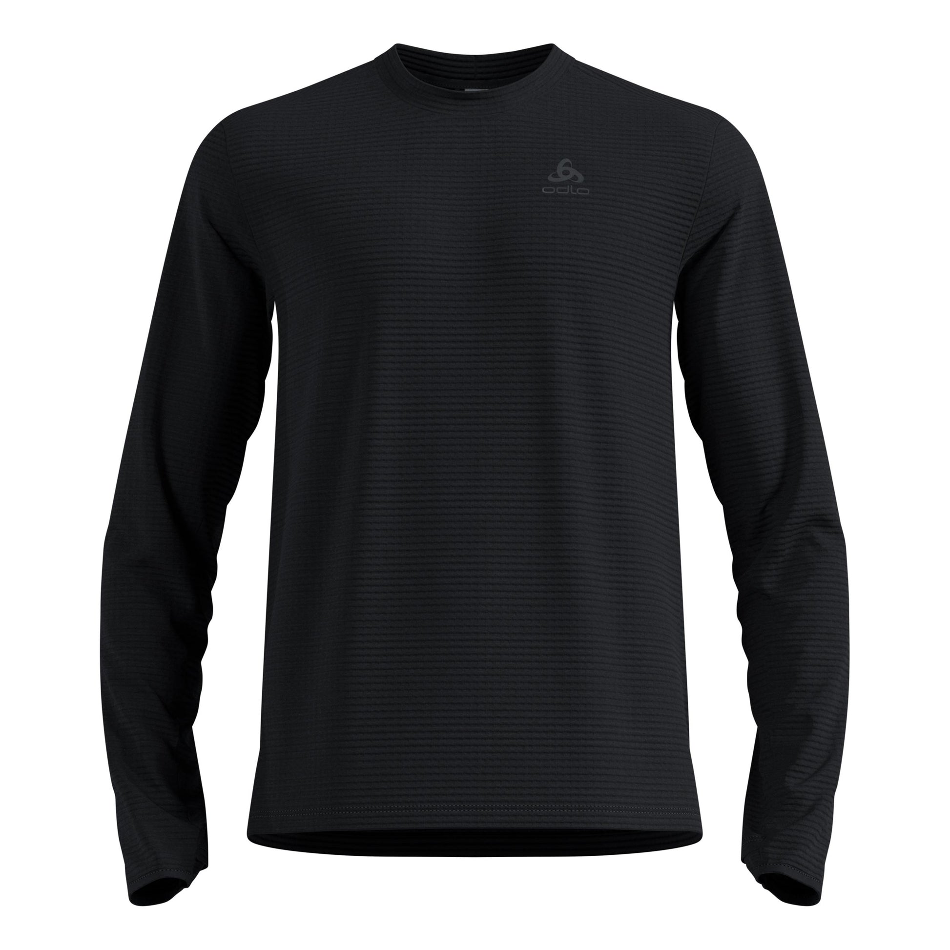 Odlo Essential Thermal Midlayer  Løbetrøje Herrer - sort