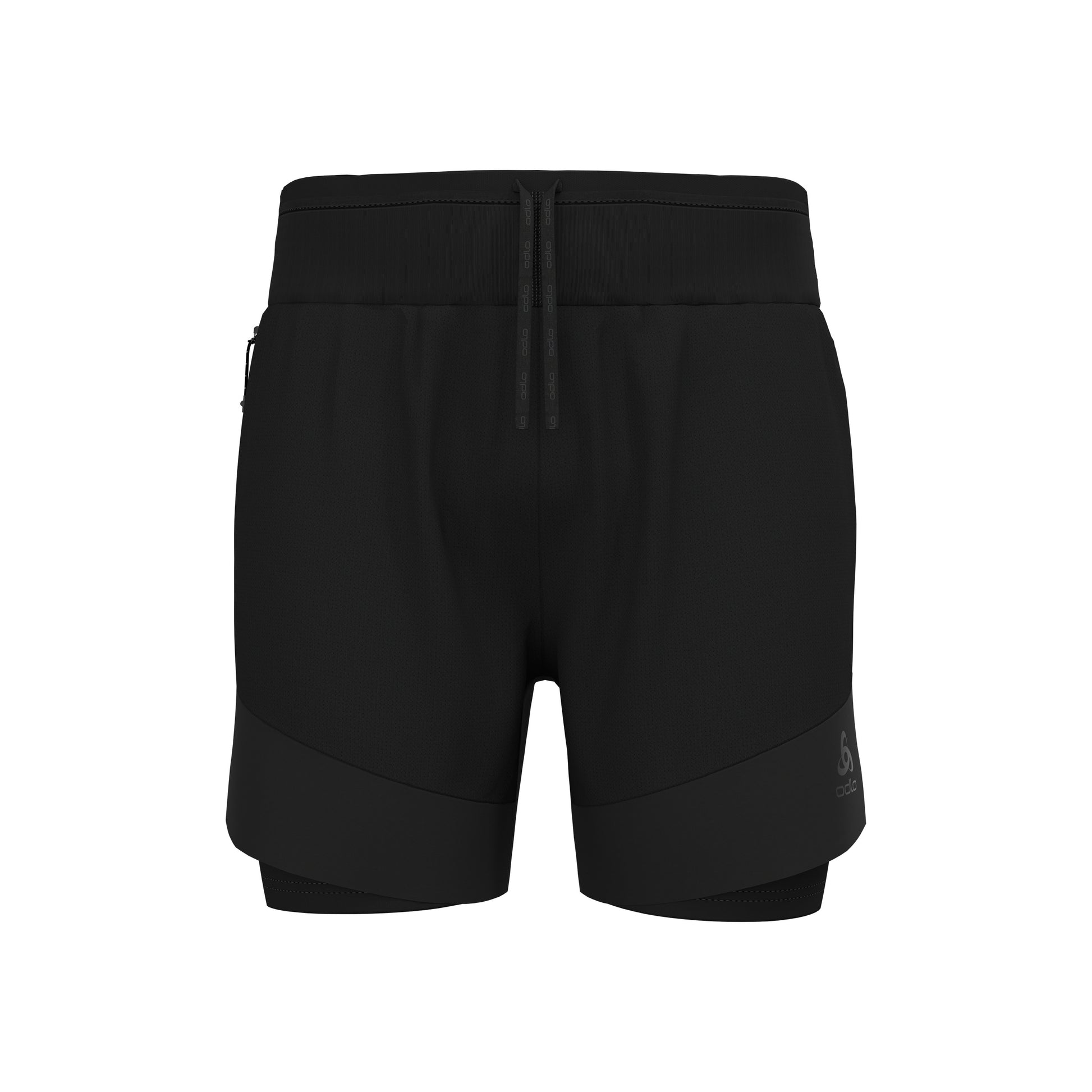 Odlo X-Alp Trail 6in 2in1 Løbeshorts Herrer - sort,