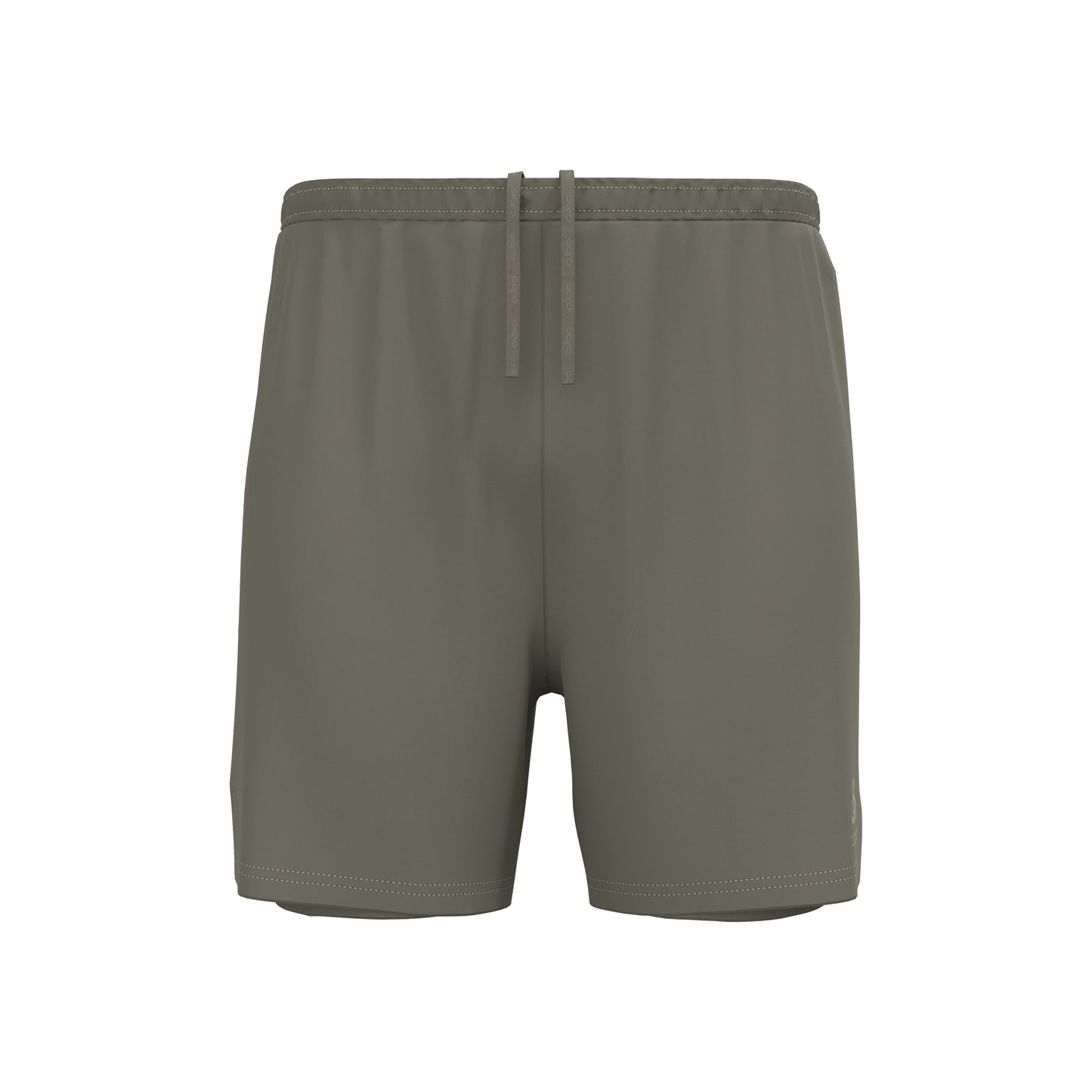 Odlo Essential 6in 2in1 Løbeshorts Herrer-kaki