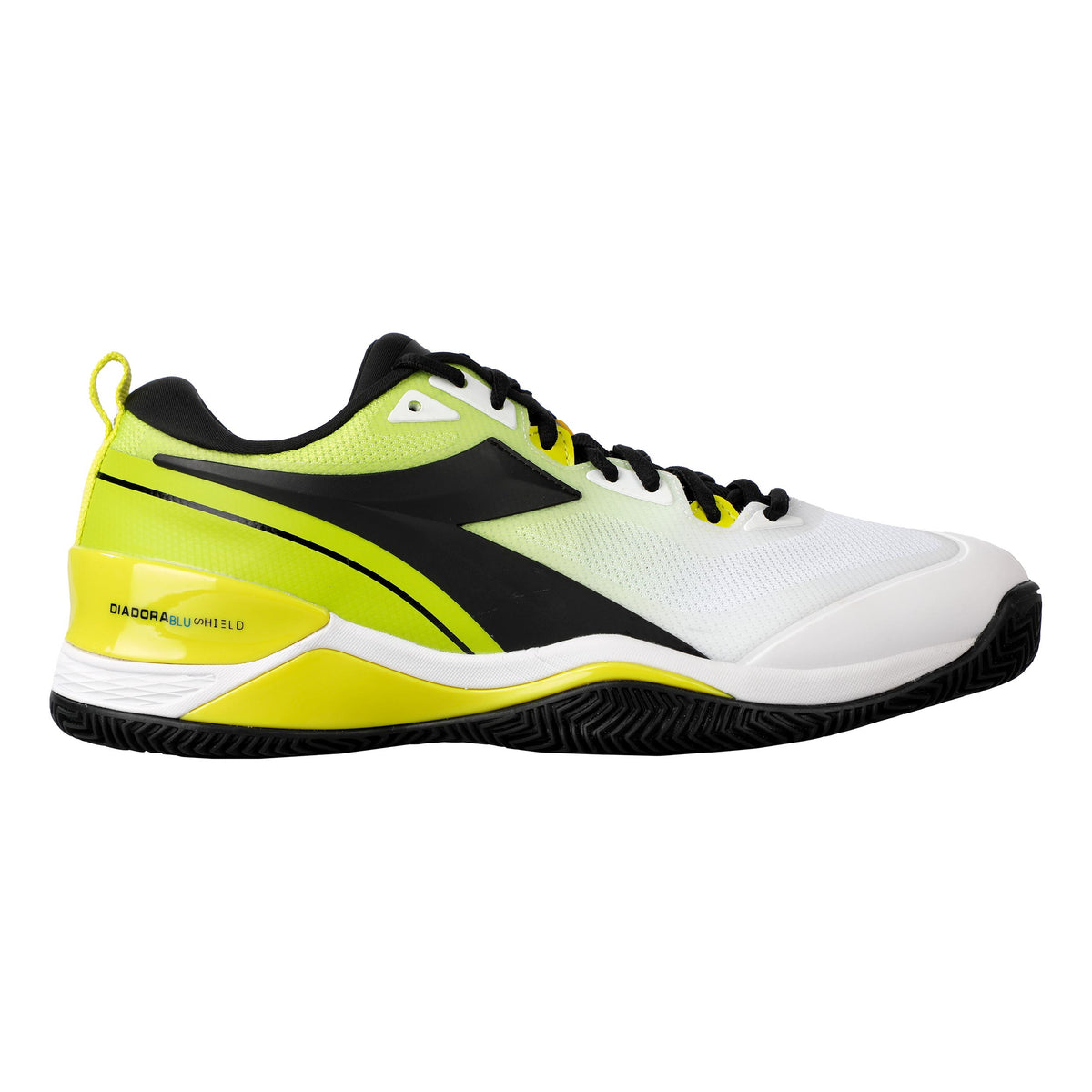 Diadora Speed Blushield 5 Clay Grusbanesko Herrer - hvid, sort