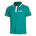 Icon Polo Herrer - grøn, hvid