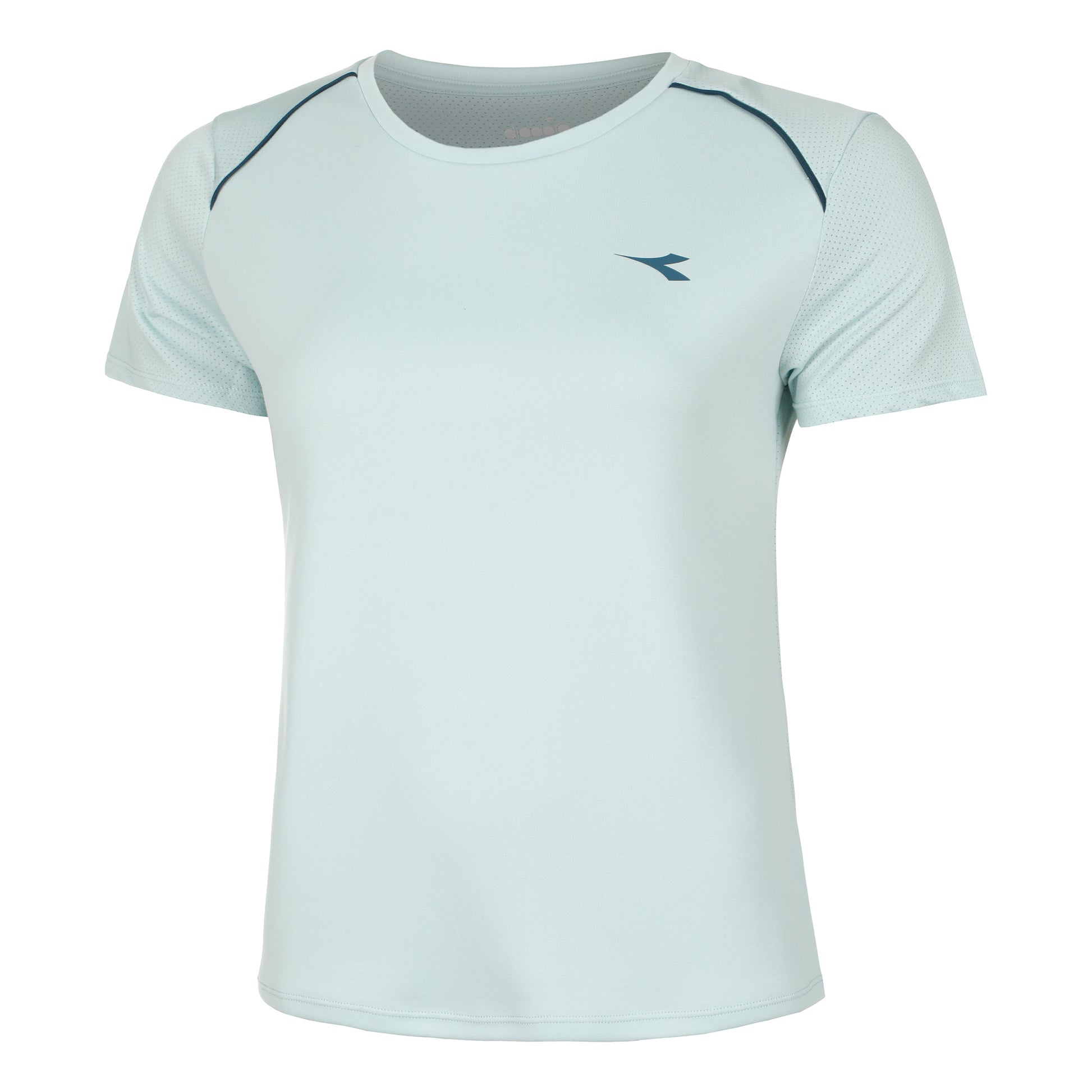 Diadora L. T-shirt Damer-Lyseblå