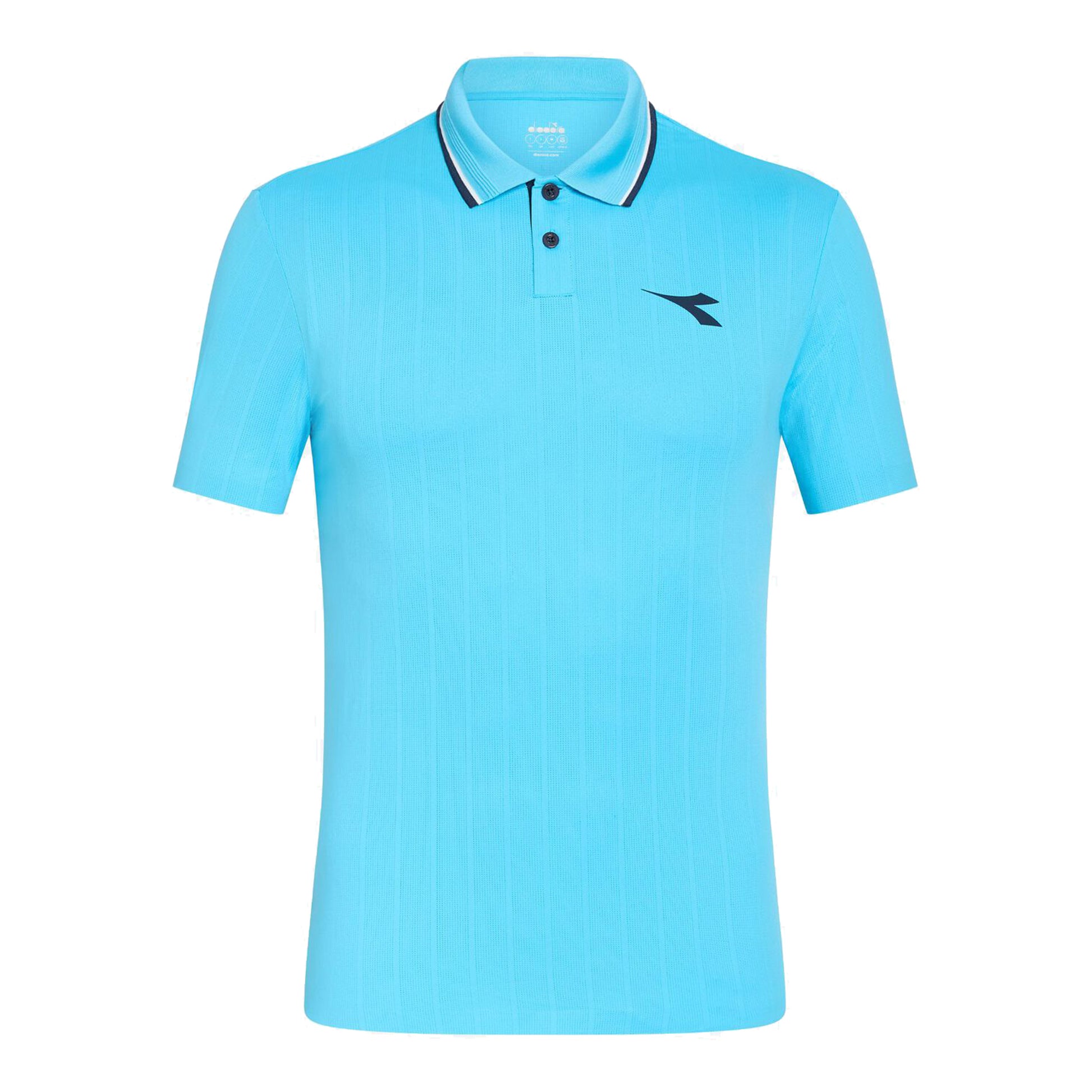 Diadora Icon Polo Herrer-Lyseblå