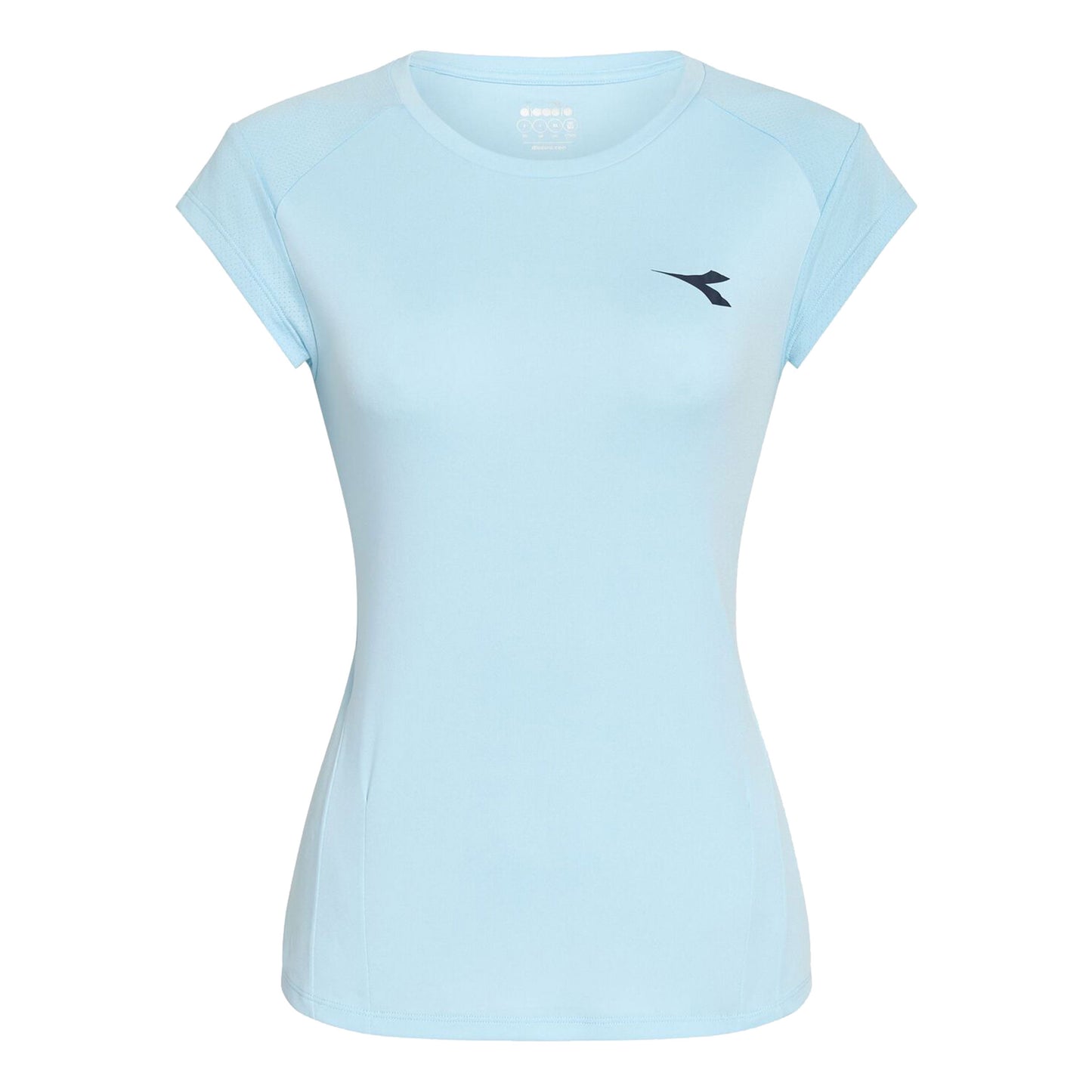 Diadora L. T-shirt Damer-Lyseblå