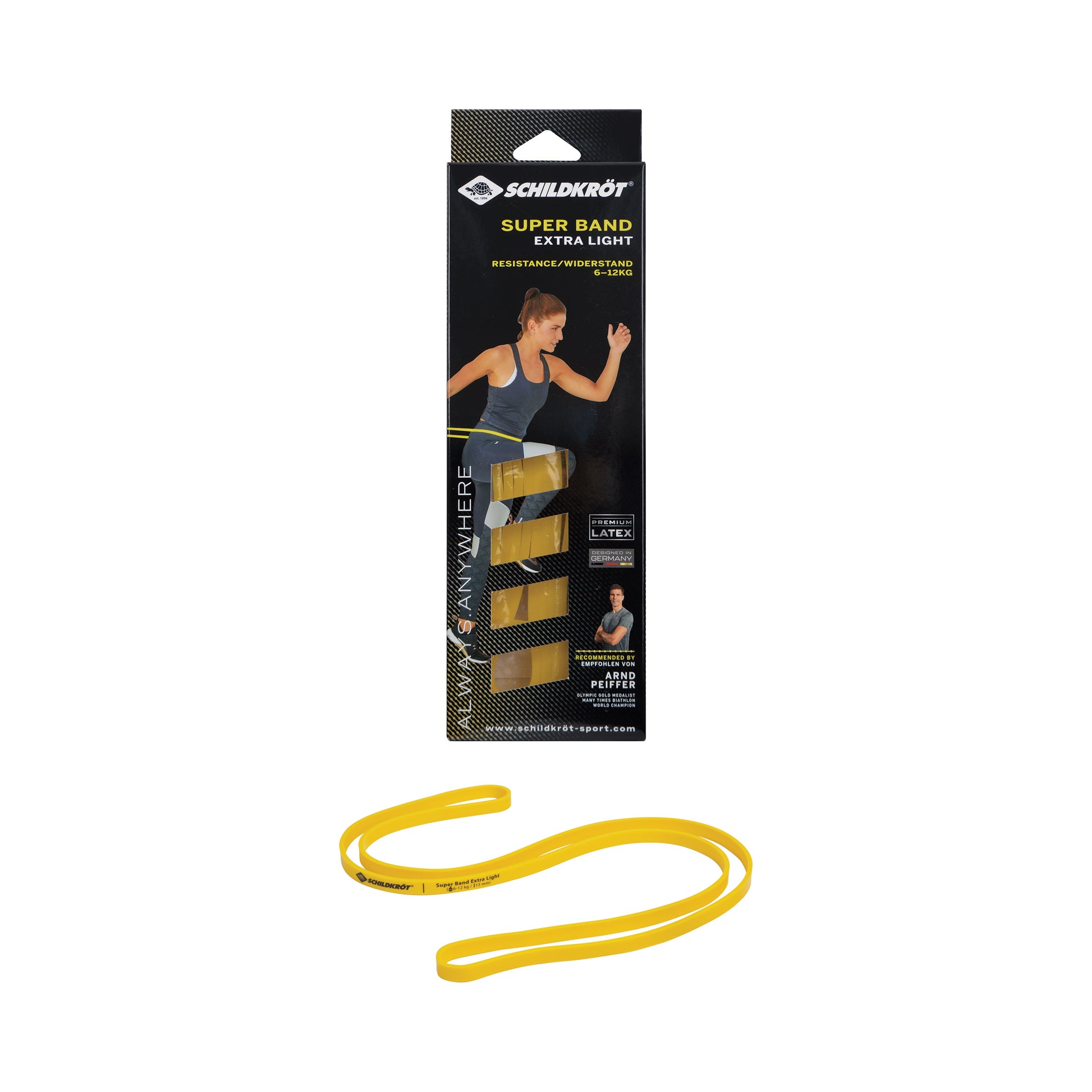 Schildkröt Fitness Super Band Extra Light Modstandsbånd