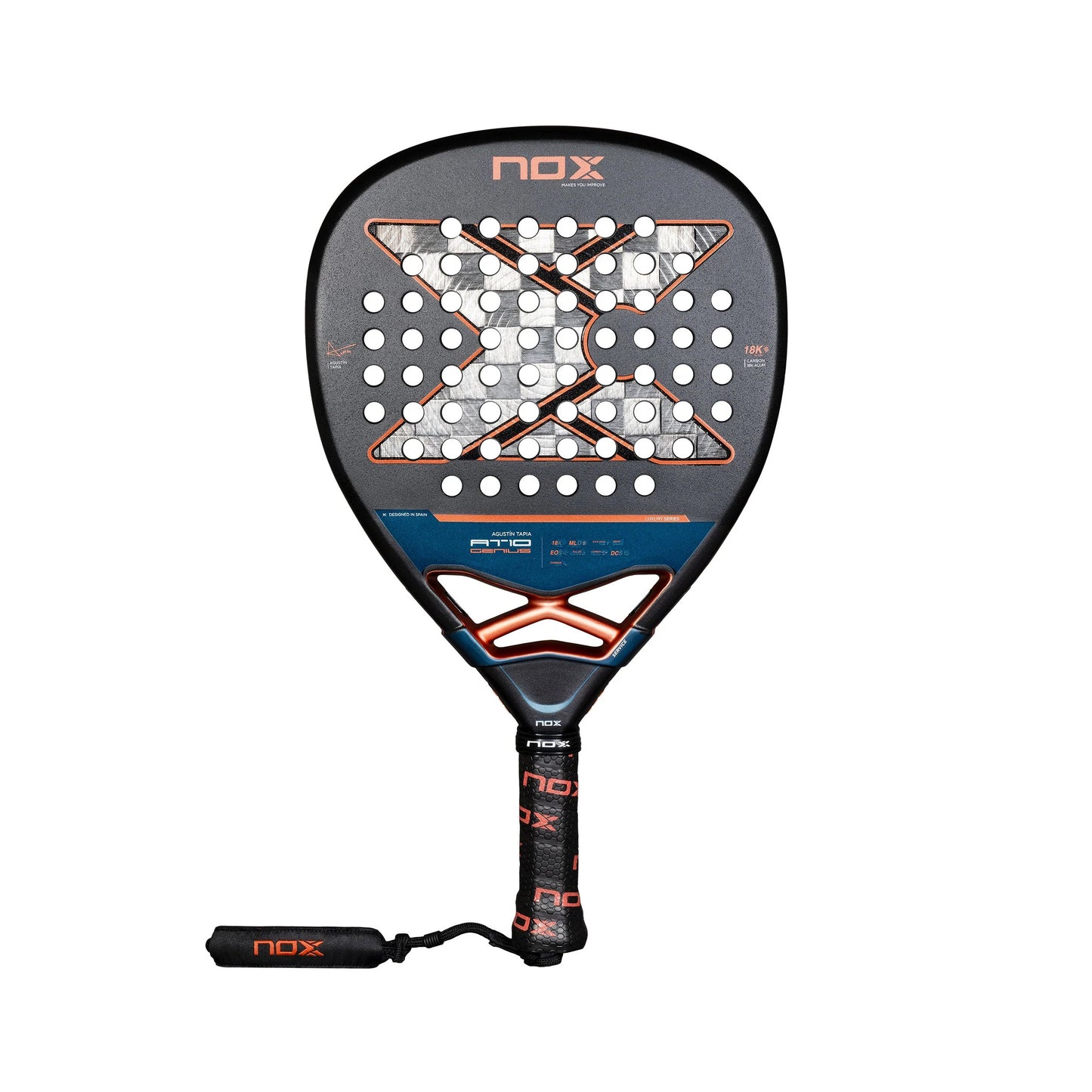 NOX AT10 Genius Attack 18K 2025 Padelketcher