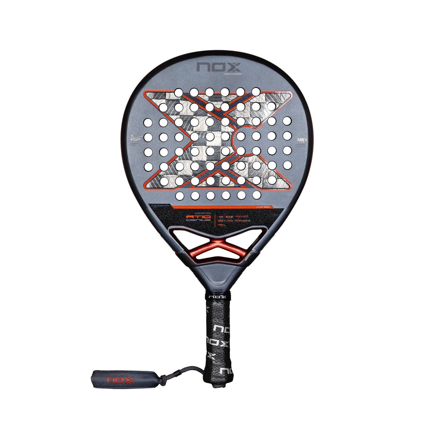 NOX AT10 Genius 18K 2025 Padelketcher Brugte ketchere