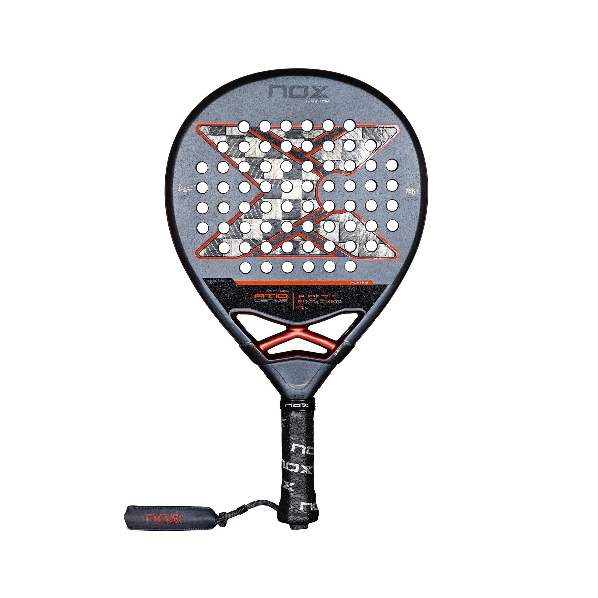 NOX AT10 Genius 18K 2025 Padelketcher Brugte ketchere