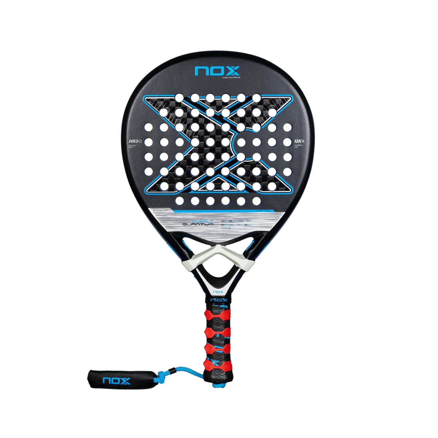 NOX Quantum Cobalt 12K Padelketcher Brugte ketchere