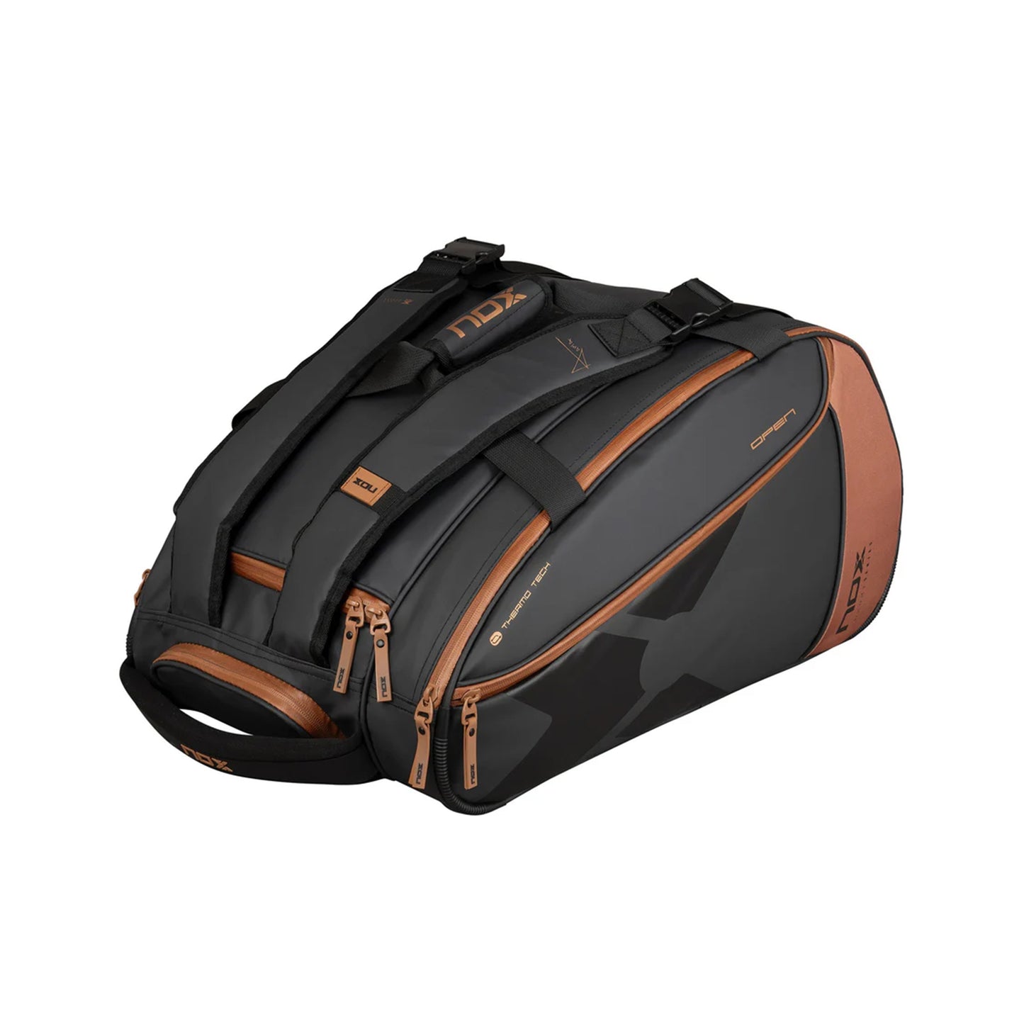 NOX Open Series Padelketchertaske-Sort,Bronze