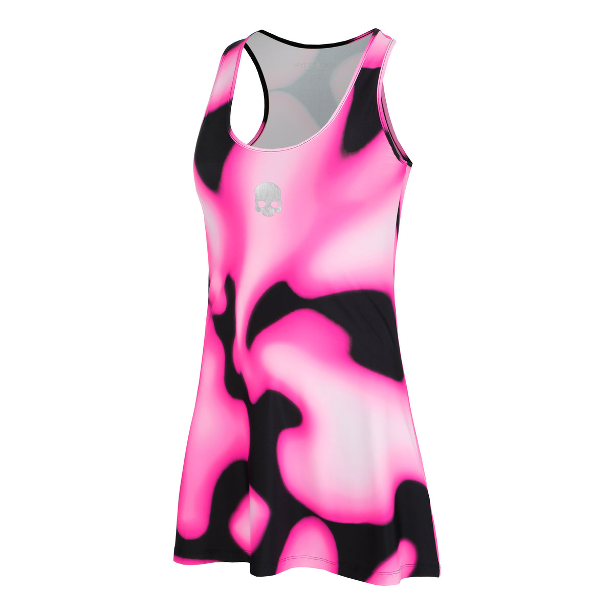 Hydrogen Psychedelic Tech Kjole Damer - pink, sort