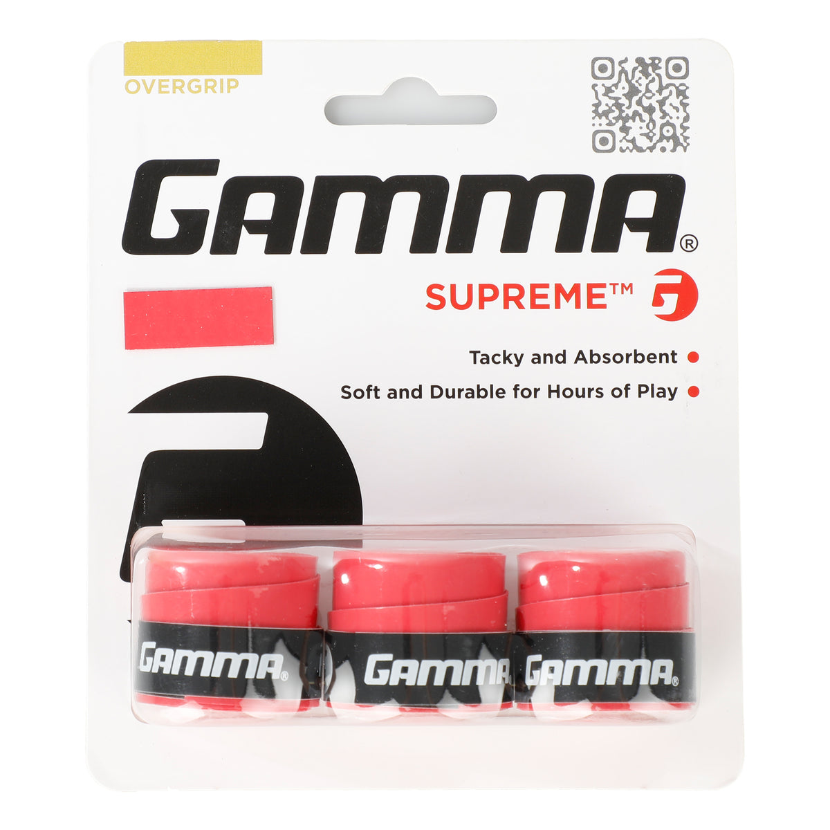 Gamma Supreme Pakke Med 3-Rød