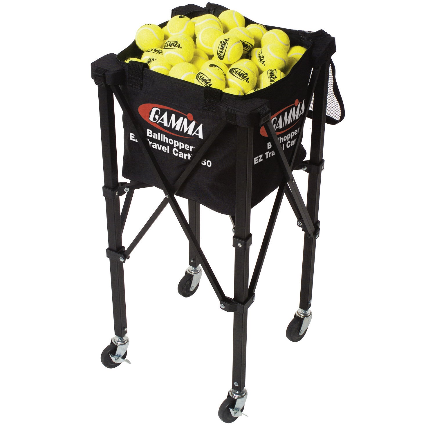 Gamma EZ Travel Cart 150 Boldvogn Med Ruller-Sort