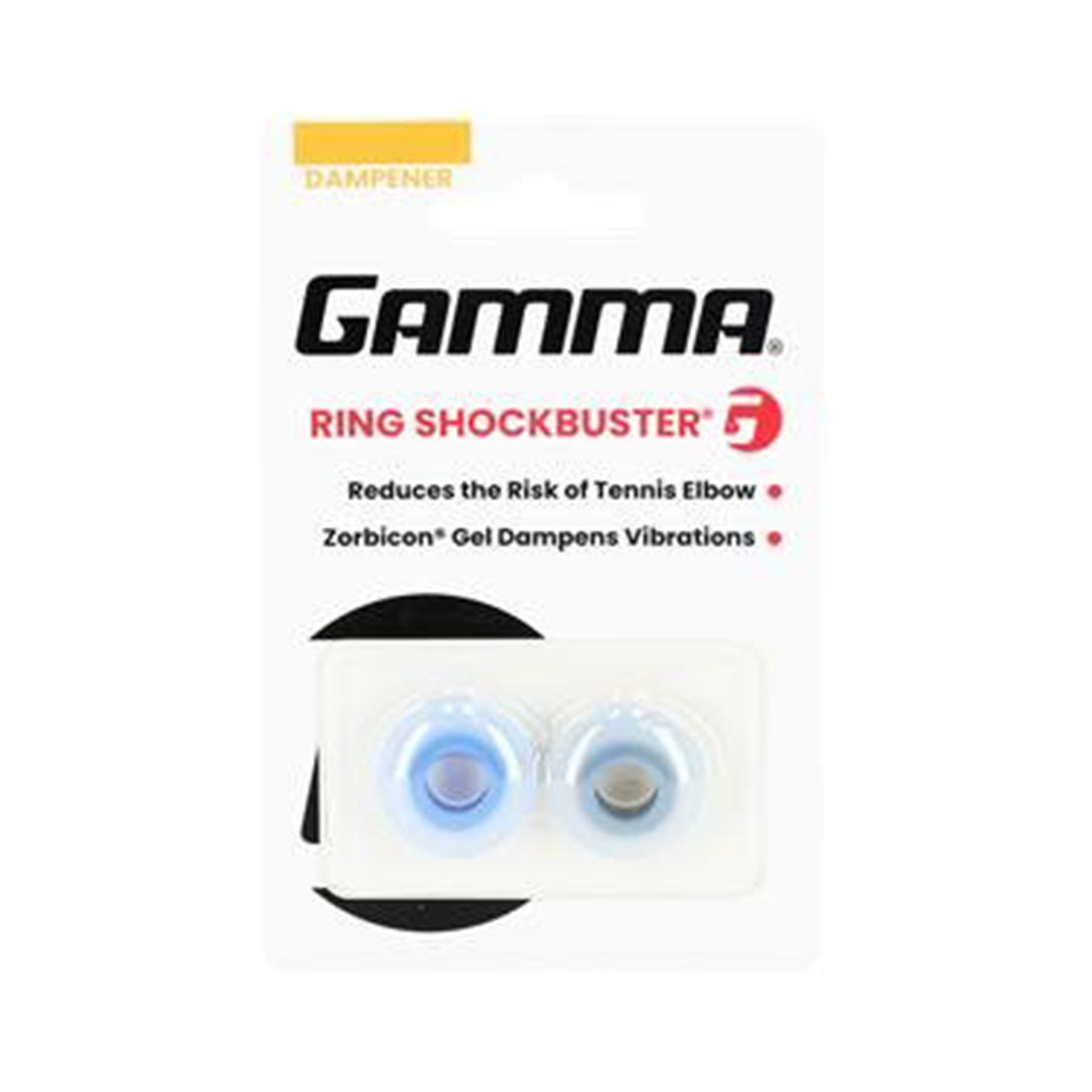 Gamma Ring Shockbuster Dæmper-Blå,Sort