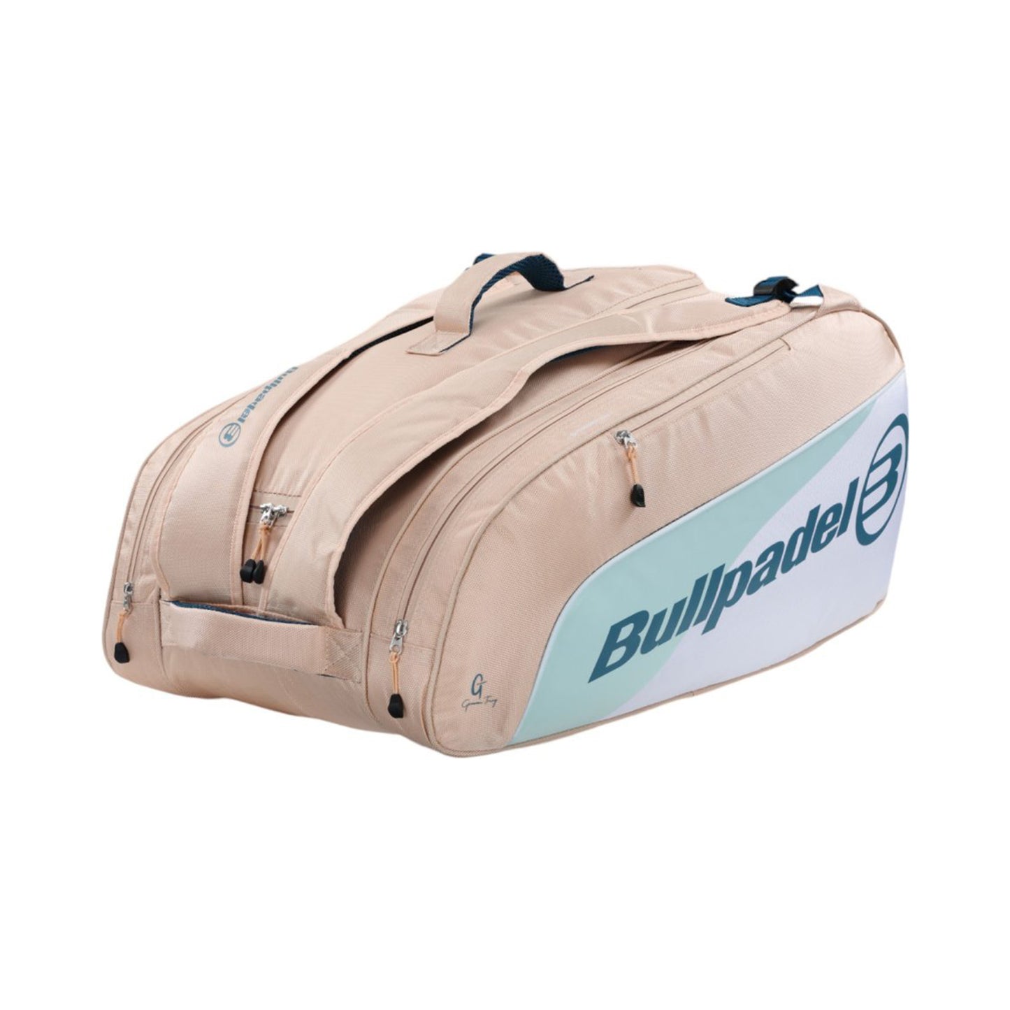 Bullpadel Elite Padelketchertaske-Beige