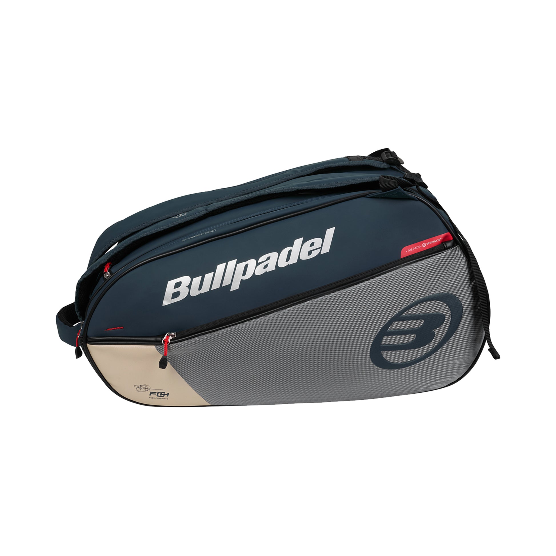 Bullpadel NEURON Ketchertaske - grå