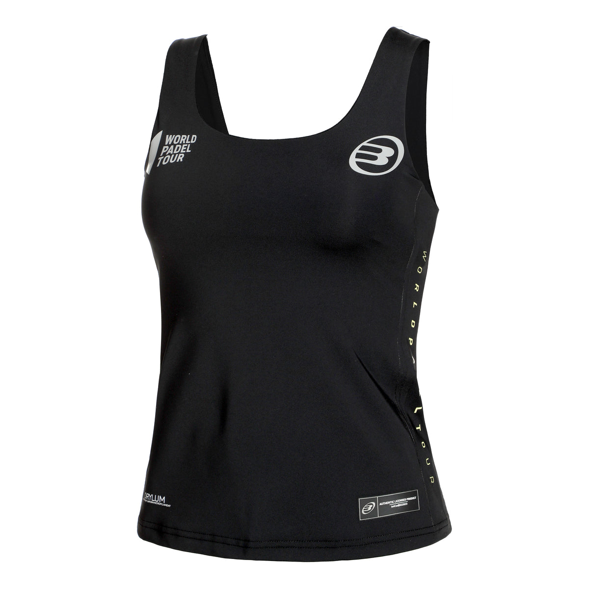 Bullpadel Lican Tanktop Damer - sort, gul