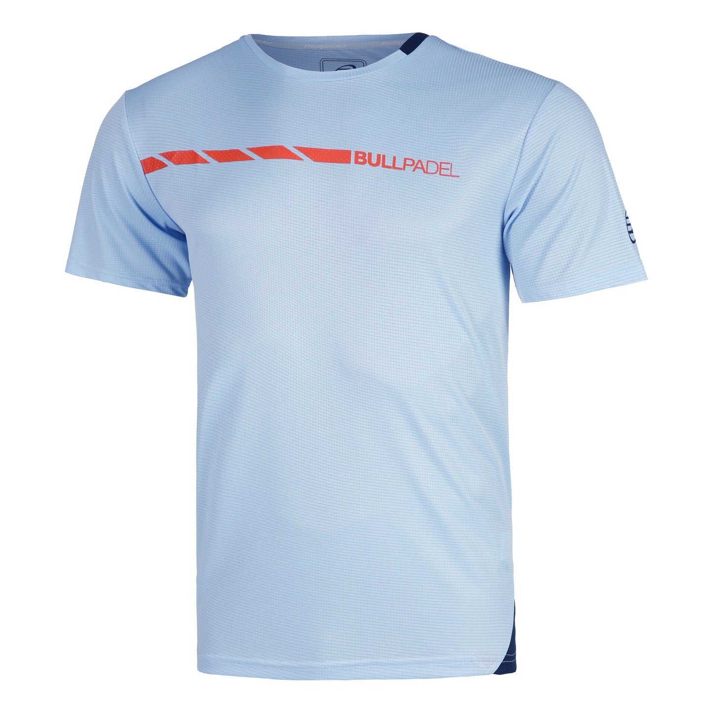 Bullpadel Legal T-shirt Herrer - lyseblå, orange