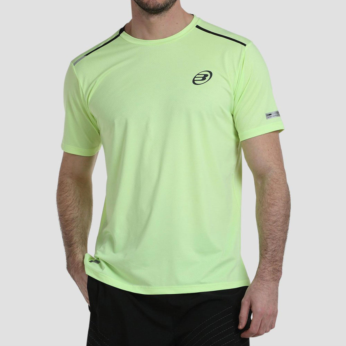 Bullpadel Acilo T-shirt Herrer - lysegrøn, neongrøn