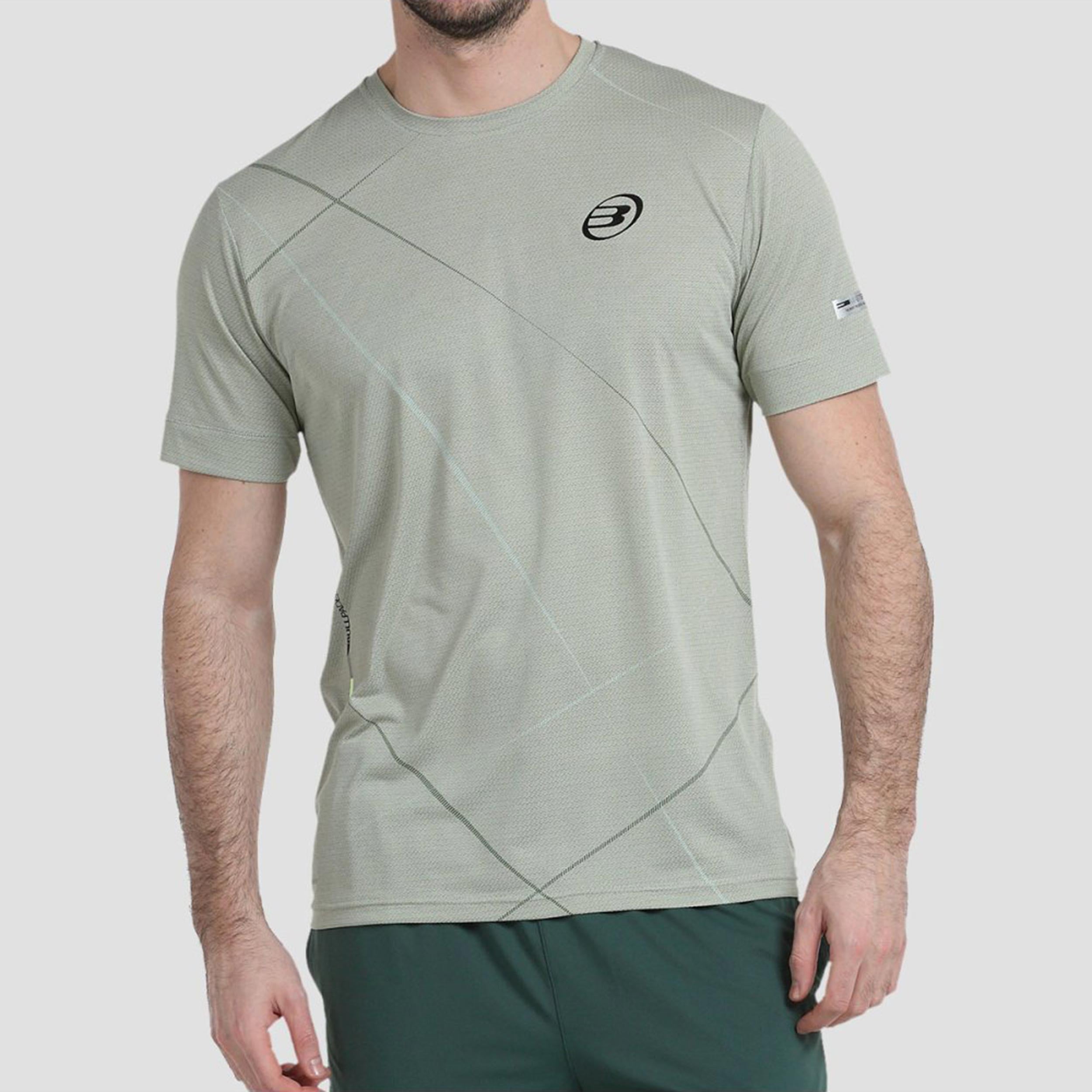Bullpadel T-shirt Herrer - oliven