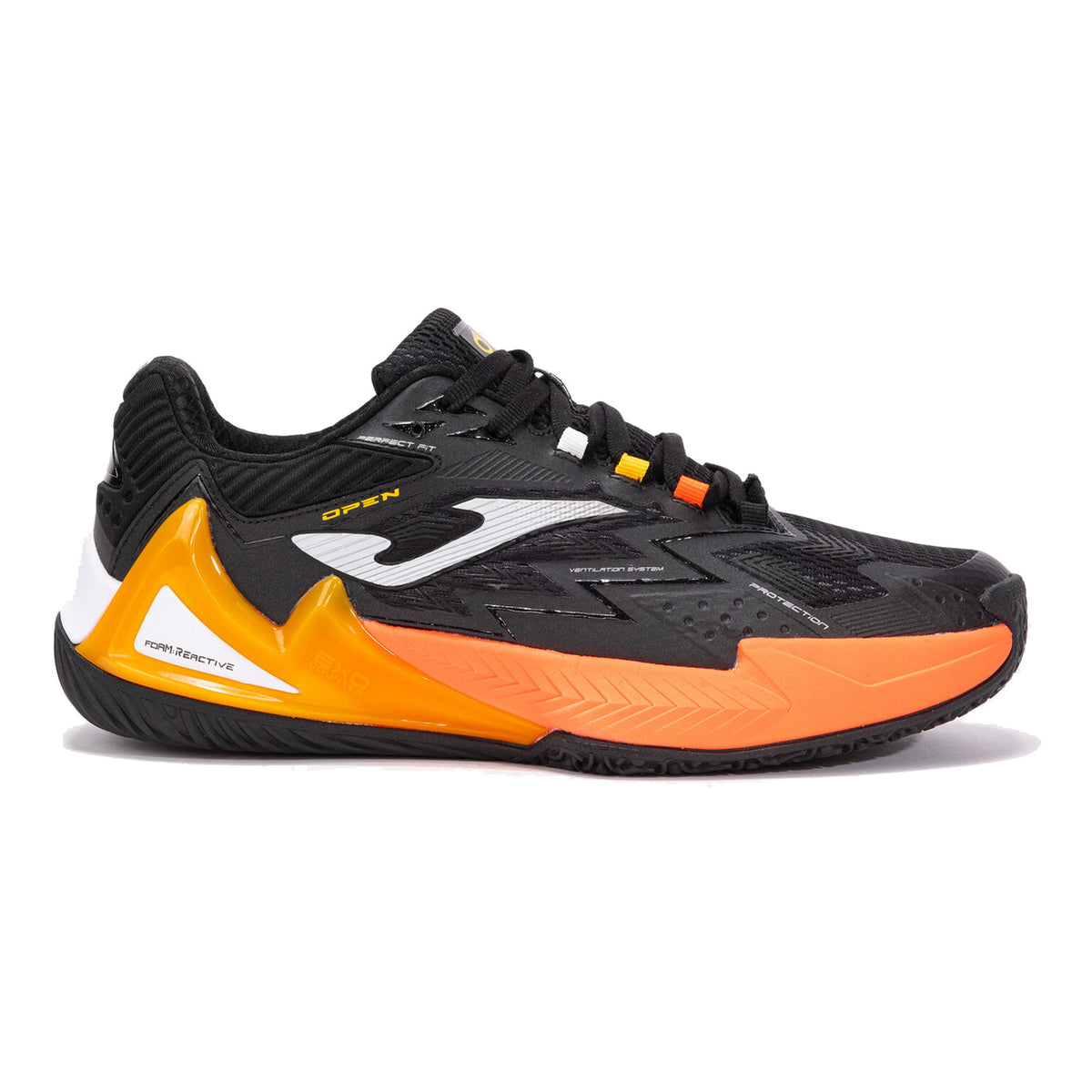 Joma Open Padelsko Herrer - sort, orange