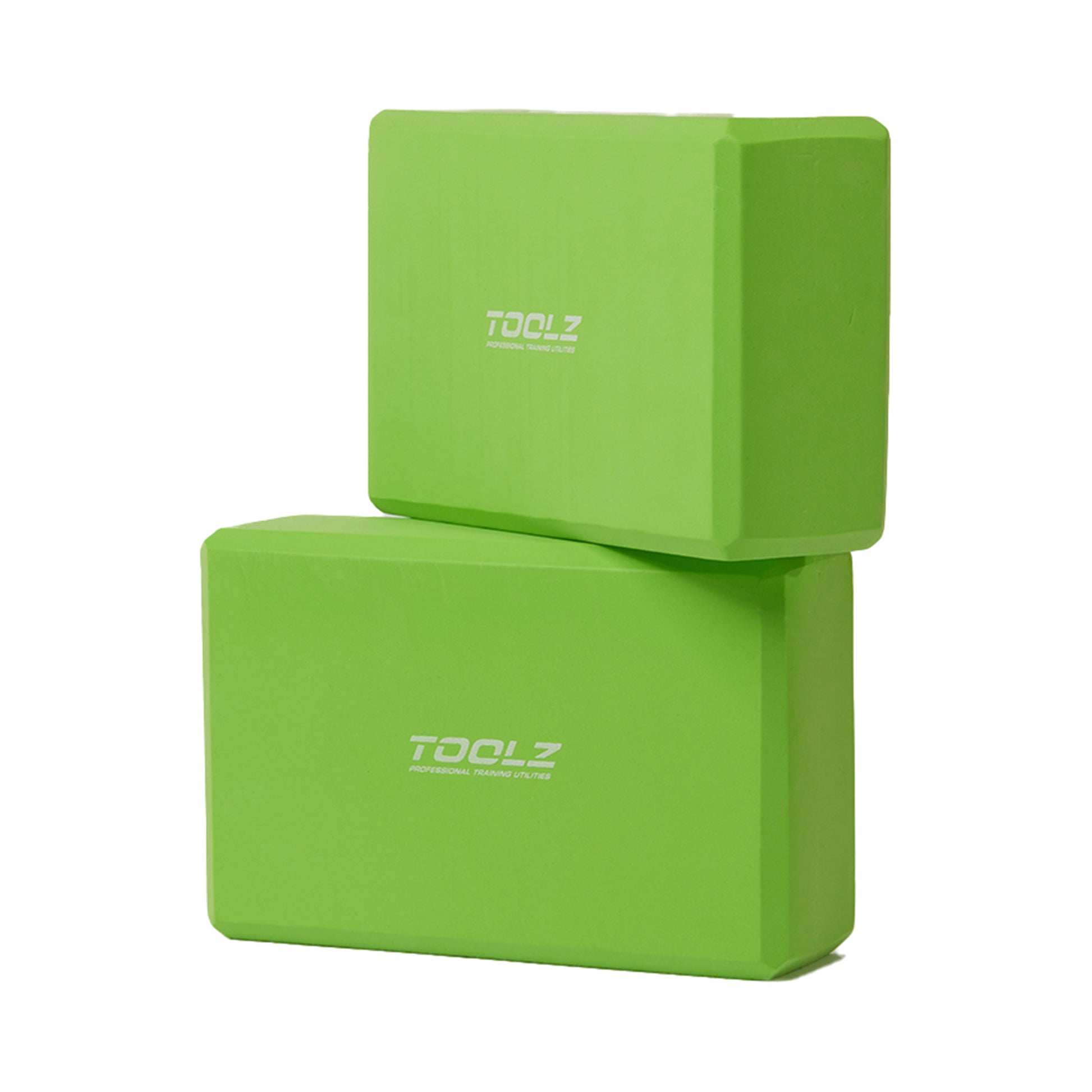 TOOLZ Yoga Block - (made of EVA Foam) Yogamåtte -grøn