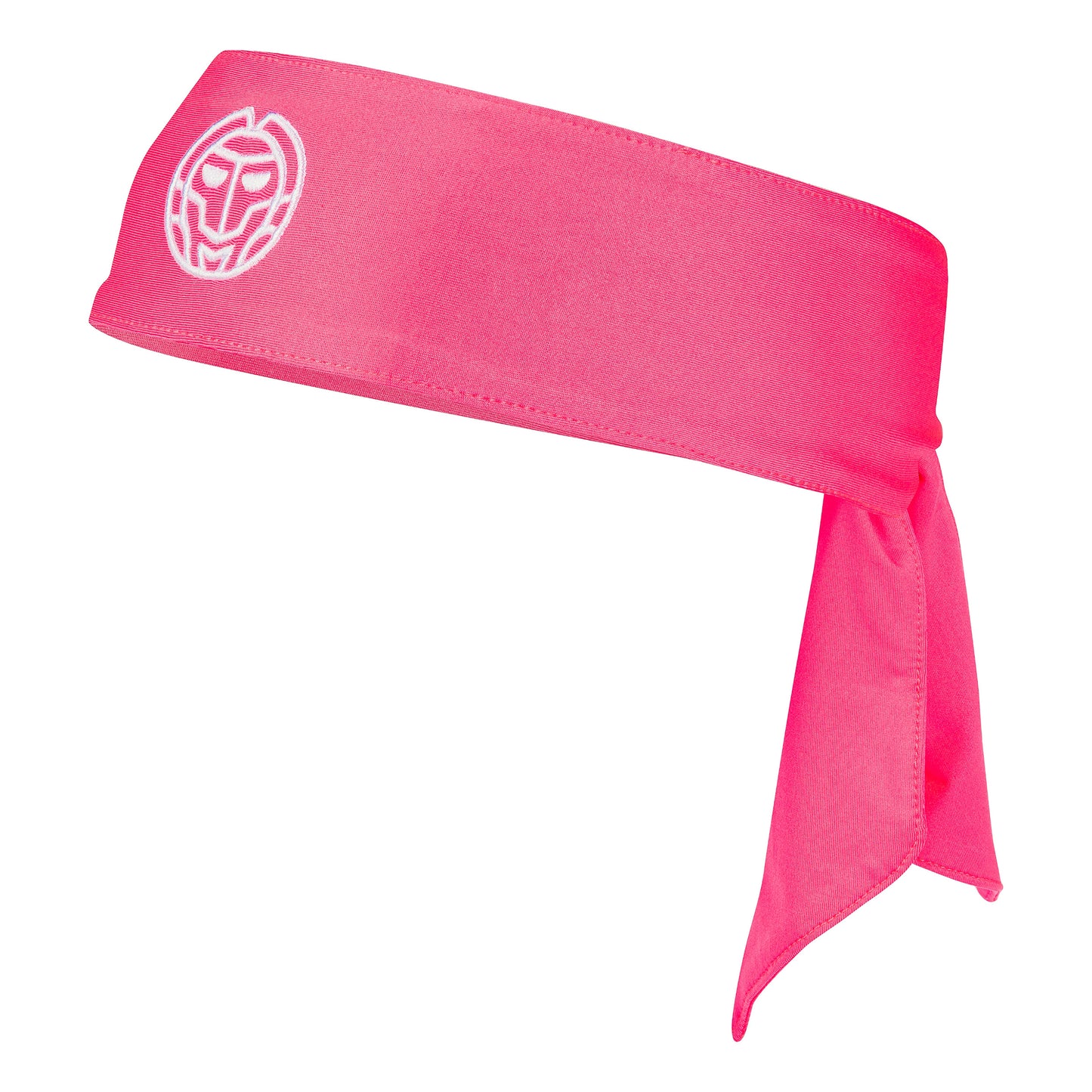 BIDI BADU Cole Tech Bandana Unisex - pink, hvid