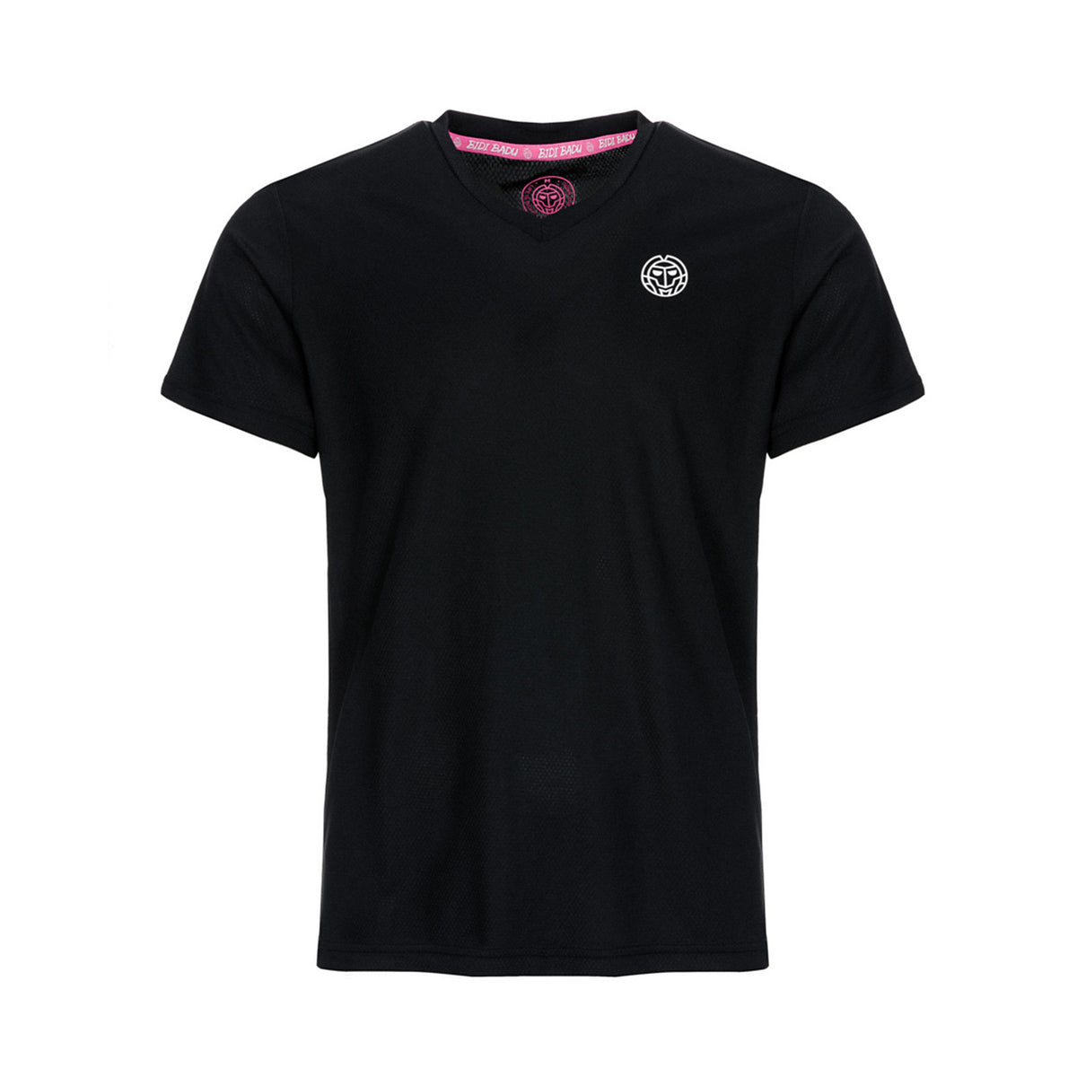 BIDI BADU Evin Tech Round-Neck T-shirt Drenge - sort,